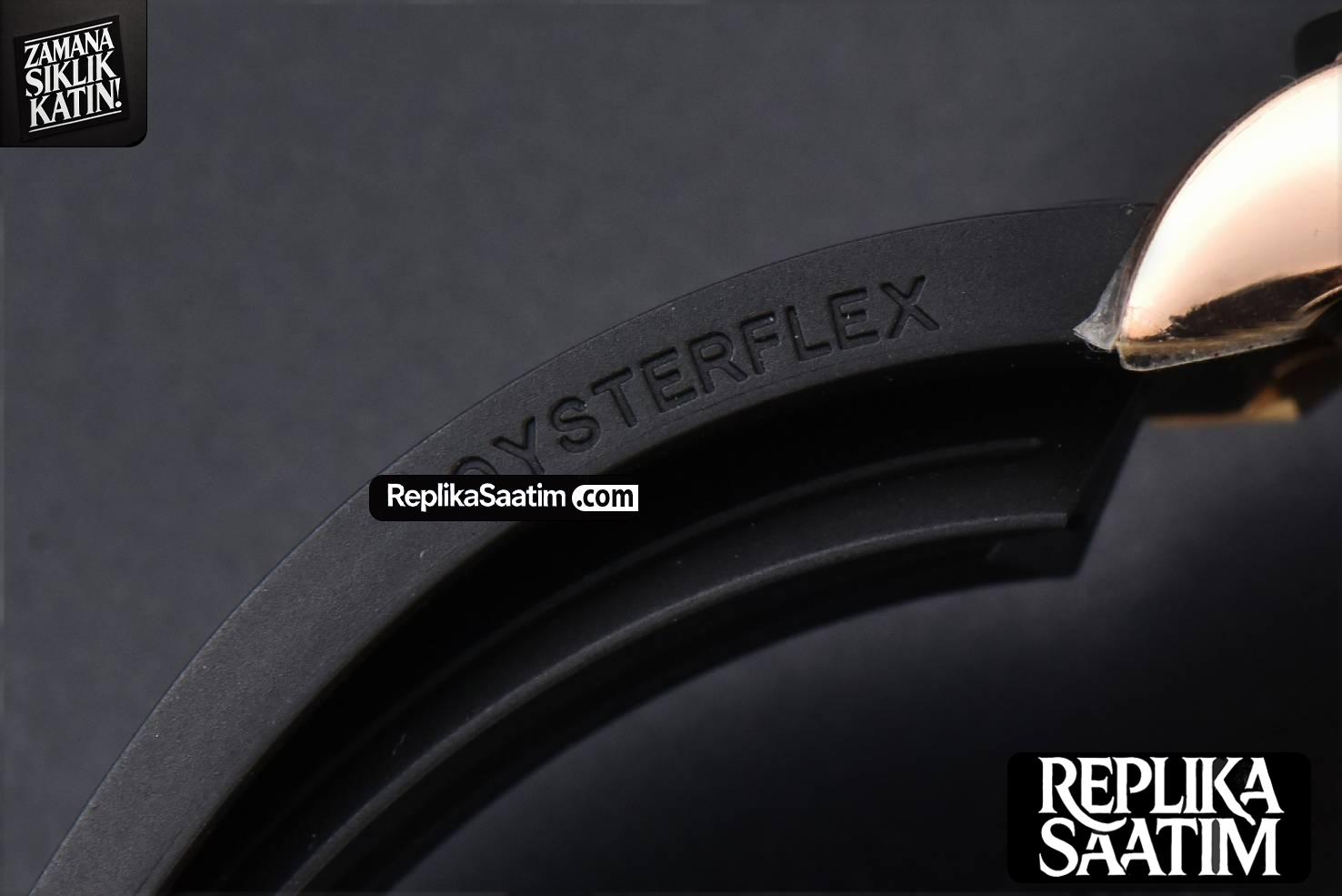 Daytona 116515 RG APSF Black Dial Ceramic Bezel Lume Marker Oysterflex Strap Tungsten Version SH4130 -41