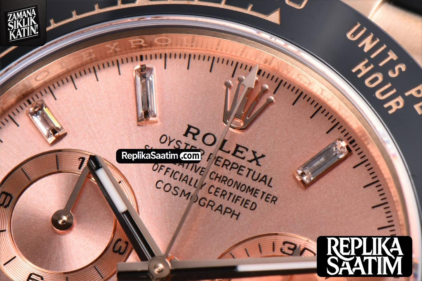 Daytona 116515 RG APSF RG Dial Ceramic Bezel Diamond Marker Oysterflex Strap Tungsten Version SH4130 -05