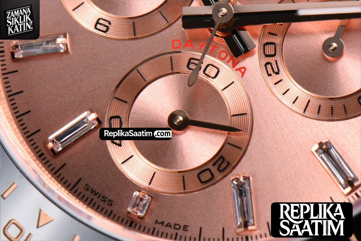 Daytona 116515 RG APSF RG Dial Ceramic Bezel Diamond Marker Oysterflex Strap Tungsten Version SH4130 -08