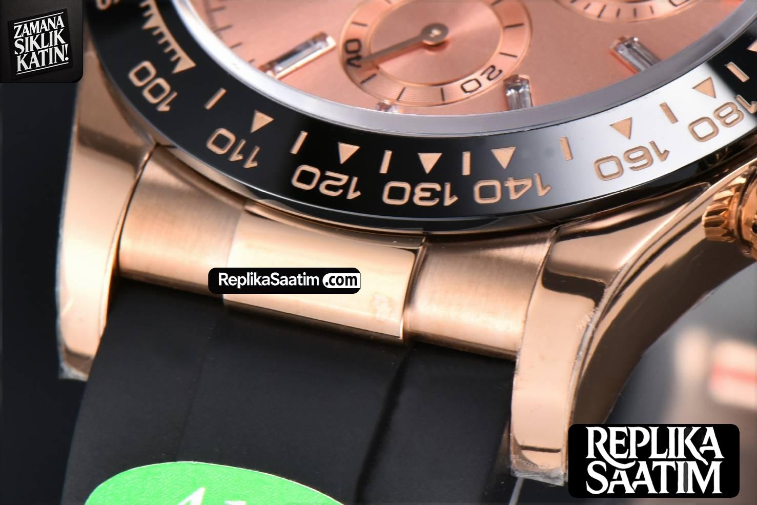Daytona 116515 RG APSF RG Dial Ceramic Bezel Diamond Marker Oysterflex Strap Tungsten Version SH4130 -10