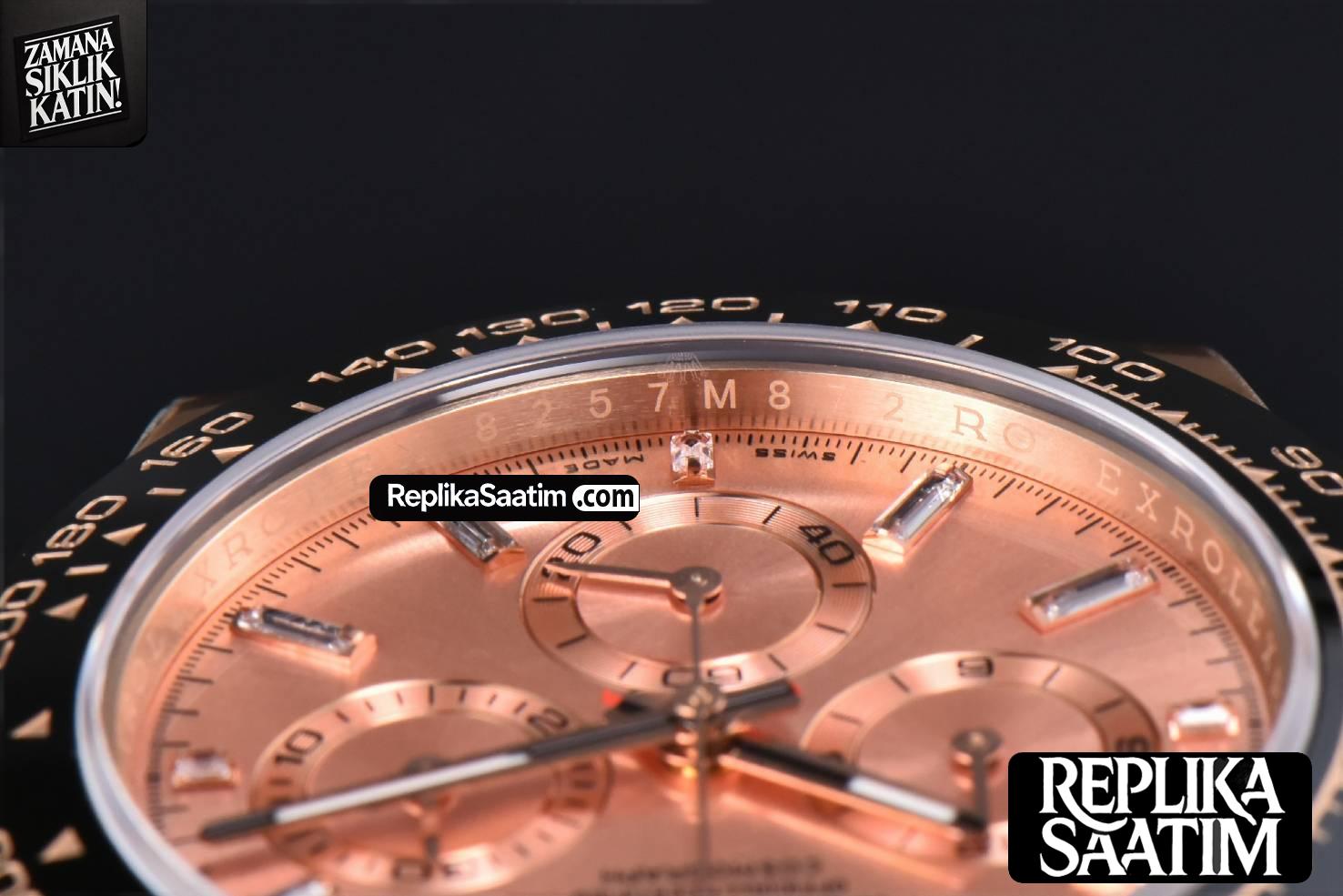 Daytona 116515 RG APSF RG Dial Ceramic Bezel Diamond Marker Oysterflex Strap Tungsten Version SH4130 -13