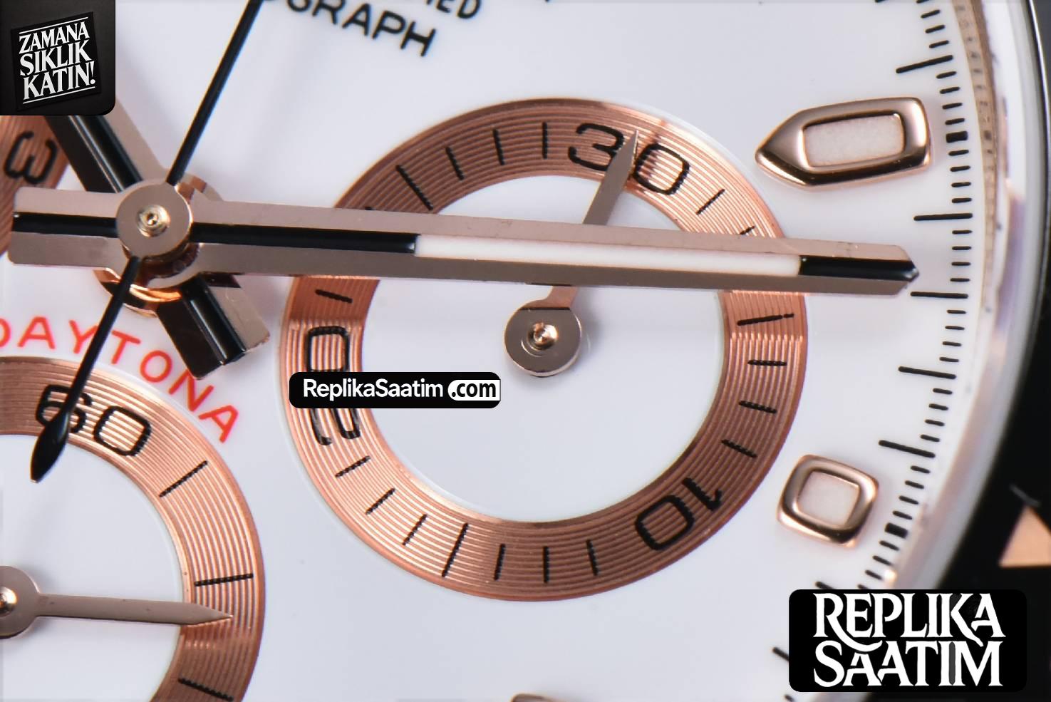 Daytona 116515 RG APSF White Dial Ceramic Bezel Lume Marker Oysterflex Strap Tungsten Version SH4130 -07