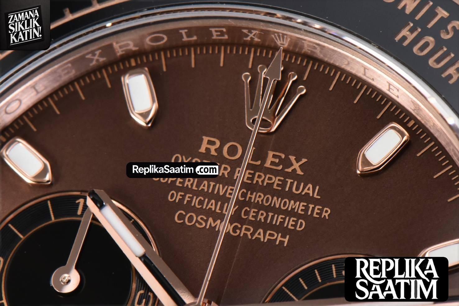 Daytona 116515 RG BTF Ceramic Brown Dial Oysterflex Strap SA4130 -04
