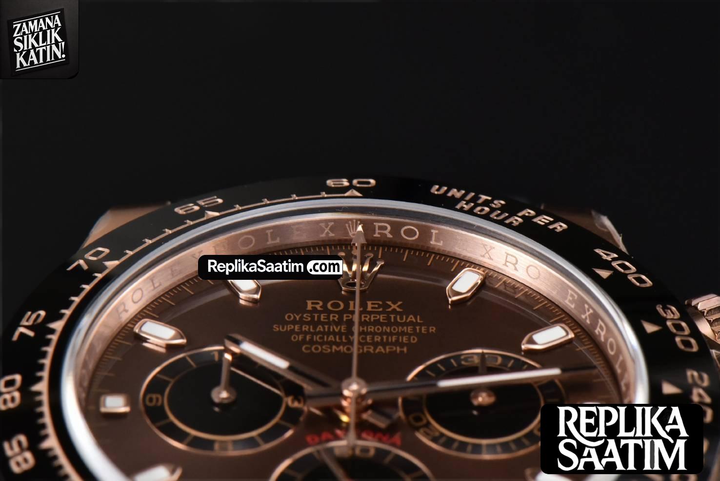 Daytona 116515 RG BTF Ceramic Brown Dial Oysterflex Strap SA4130 -12