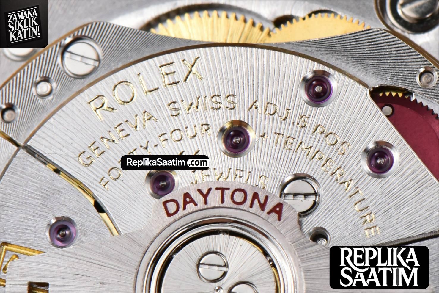 Daytona 116518 YG APSF Black Dial Ceramic Bezel Diamond Marker Oysterflex Strap Tungsten Version SH4130 -25