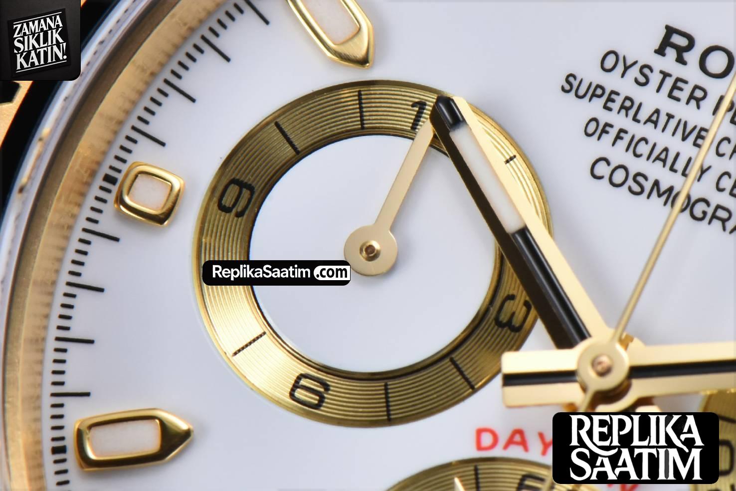 Daytona 116518 YG APSF White Dial Ceramic Bezel Lume Marker Oysterflex Strap Tungsten Version SH4130 -06
