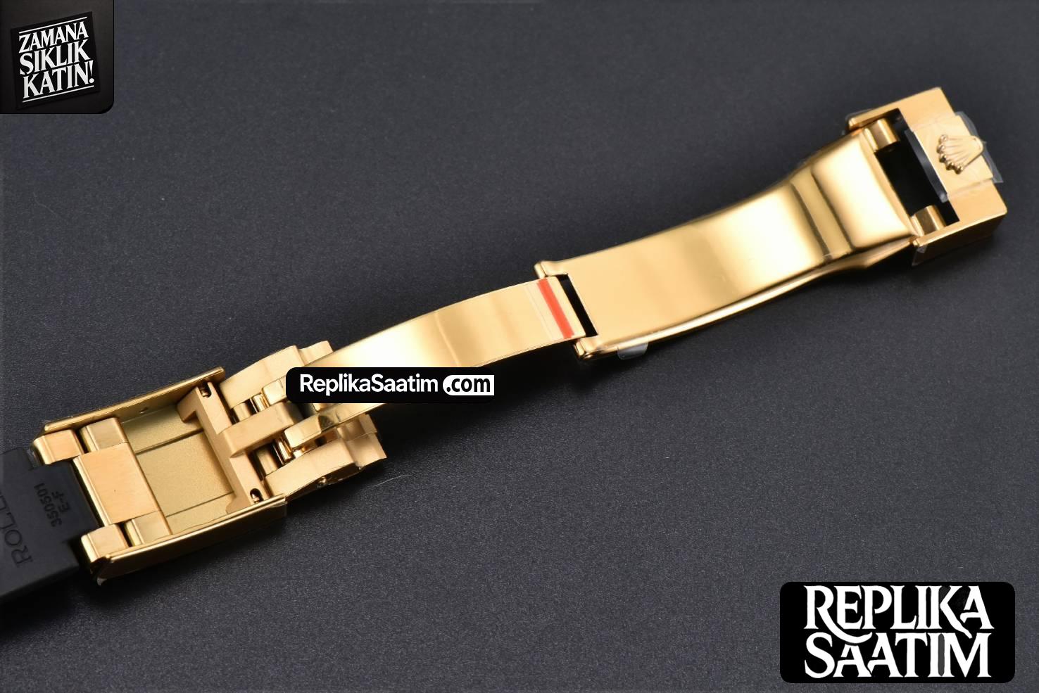 Daytona 116518 YG APSF YG/Black Dial Ceramic Bezel Lume Marker Oysterflex Strap Tungsten Version SH4130 -39