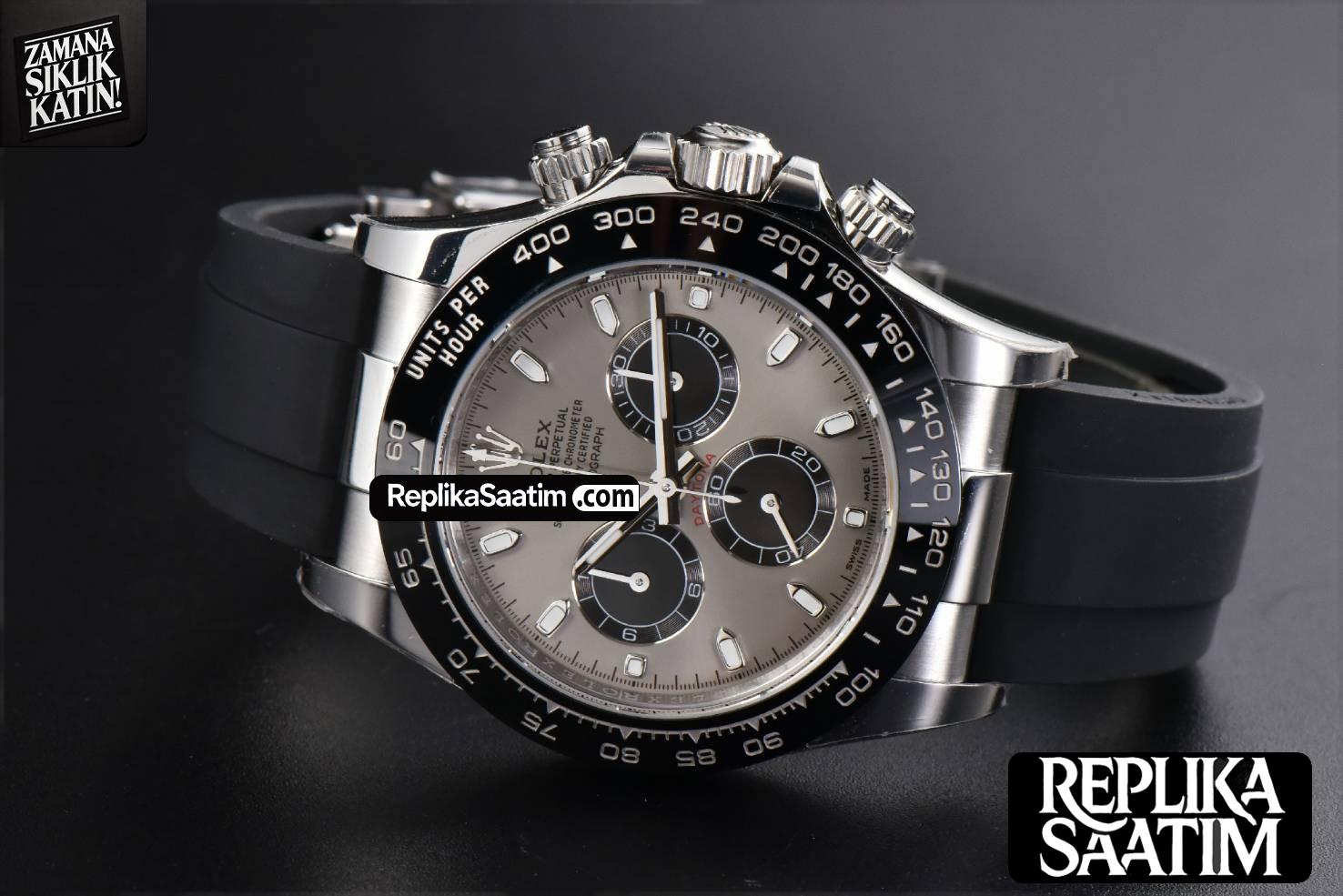 Daytona 116519 BTF Gray Dial Black Subdial Oysterflex Strap SA4130 -15