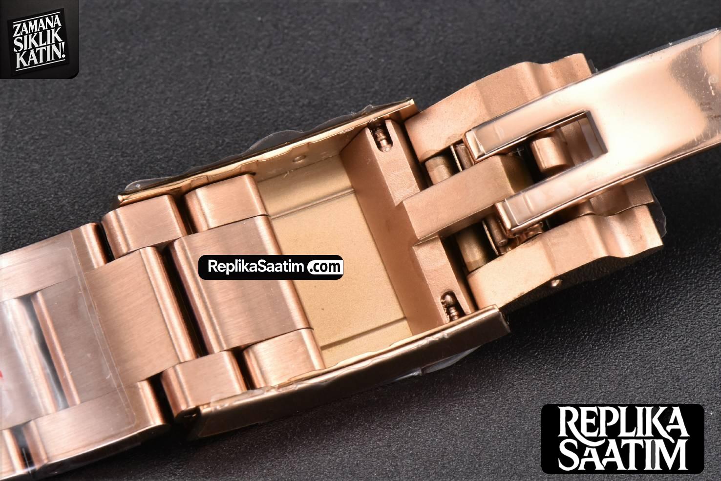 Daytona 116595 King RG Rainbow Diamond Black Dial RG Bracelet A7750 -31