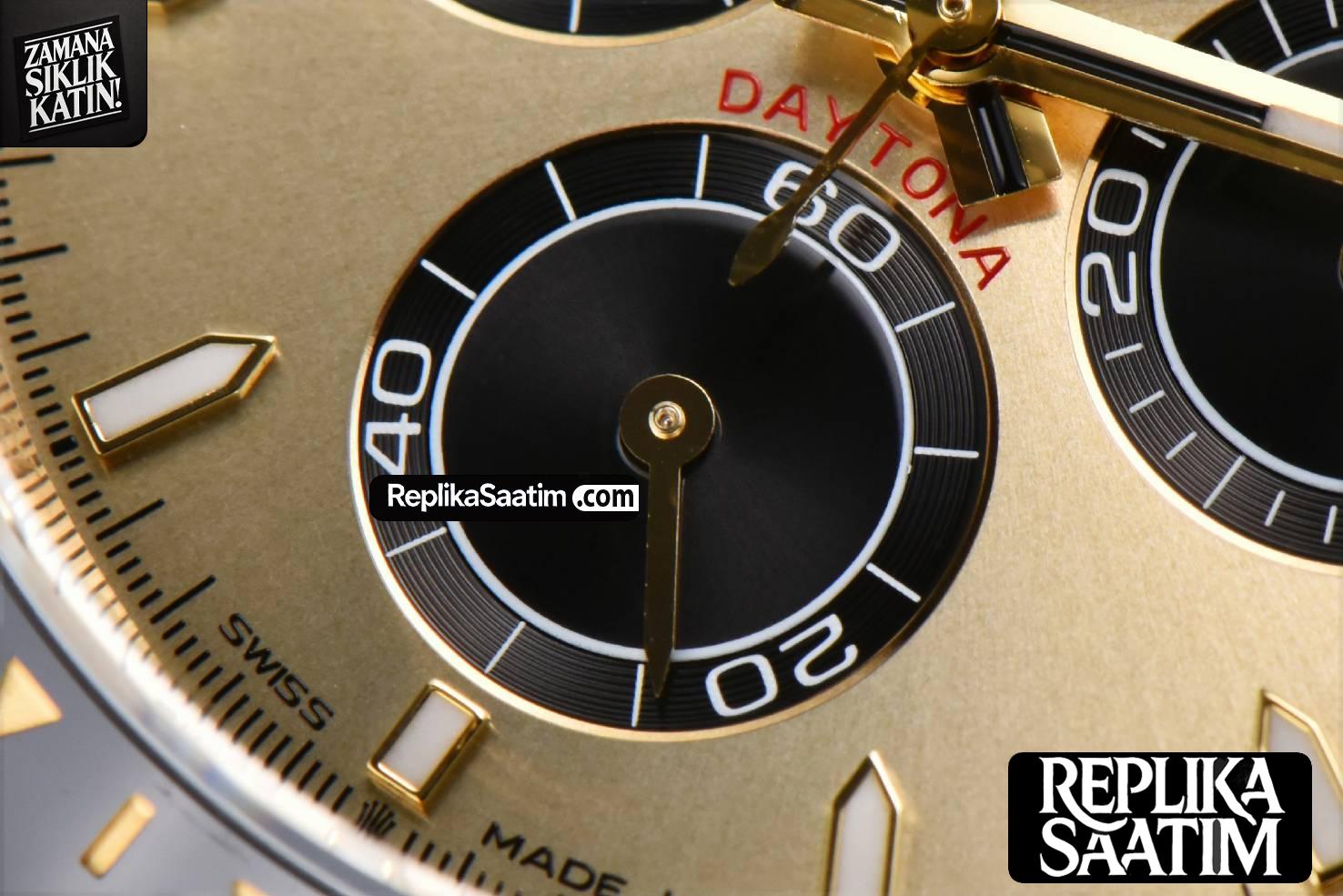 Daytona 126518 40mm Clean CF YG 904L YG Dial Black Bezel Oysterflex Strap DD4131 -07