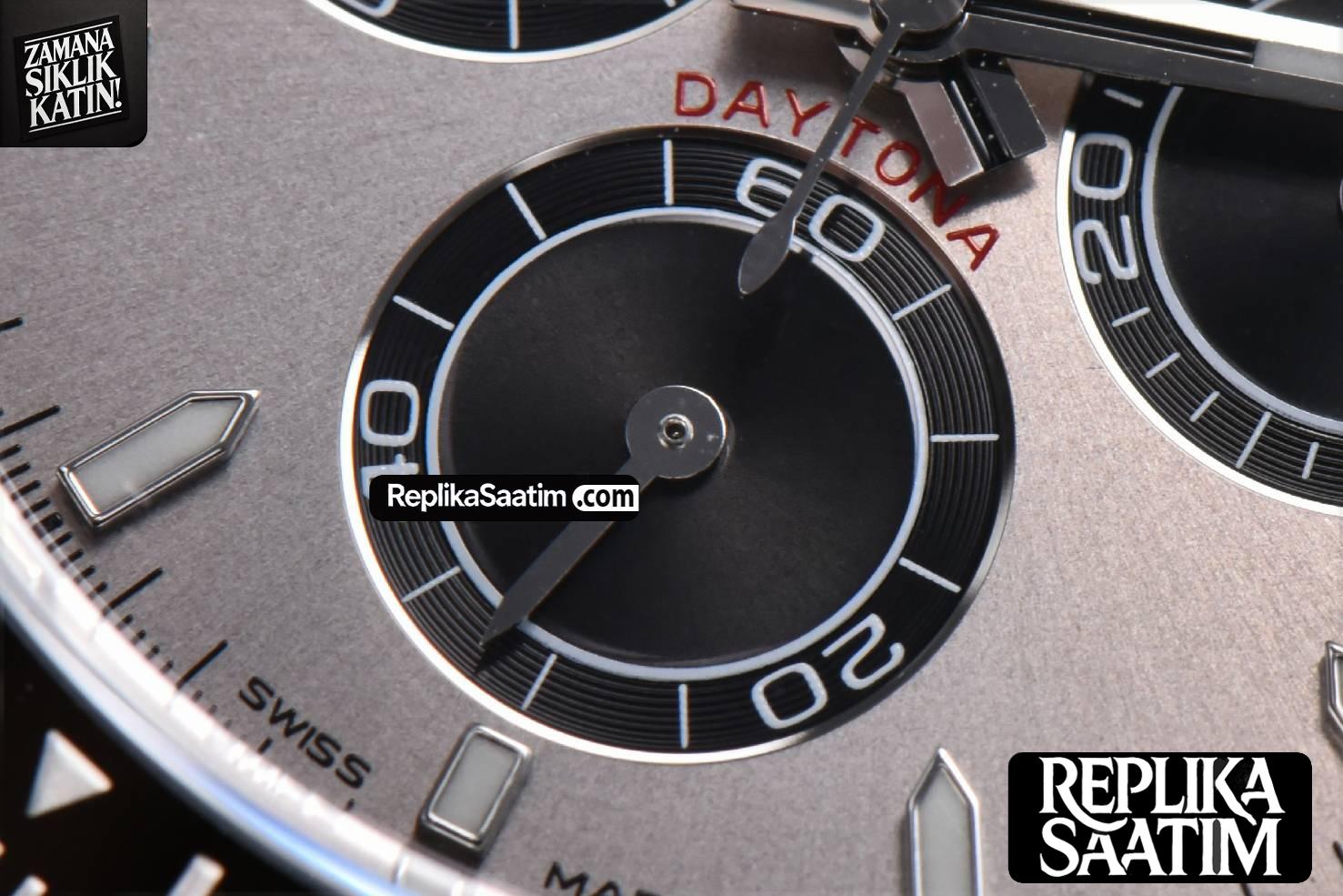Daytona 126519 40mm Clean CF 904L Gray Dial Black Bezel Oysterflex Strap DD4131 -08