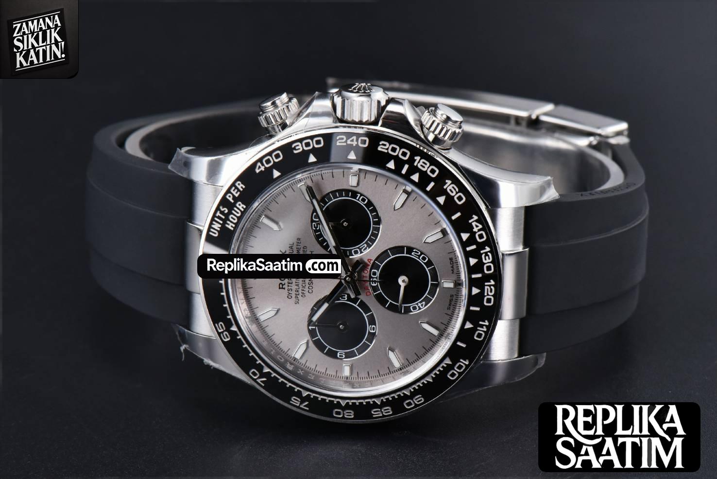 Daytona 126519 40mm Clean CF 904L Gray Dial Black Bezel Oysterflex Strap DD4131 -15