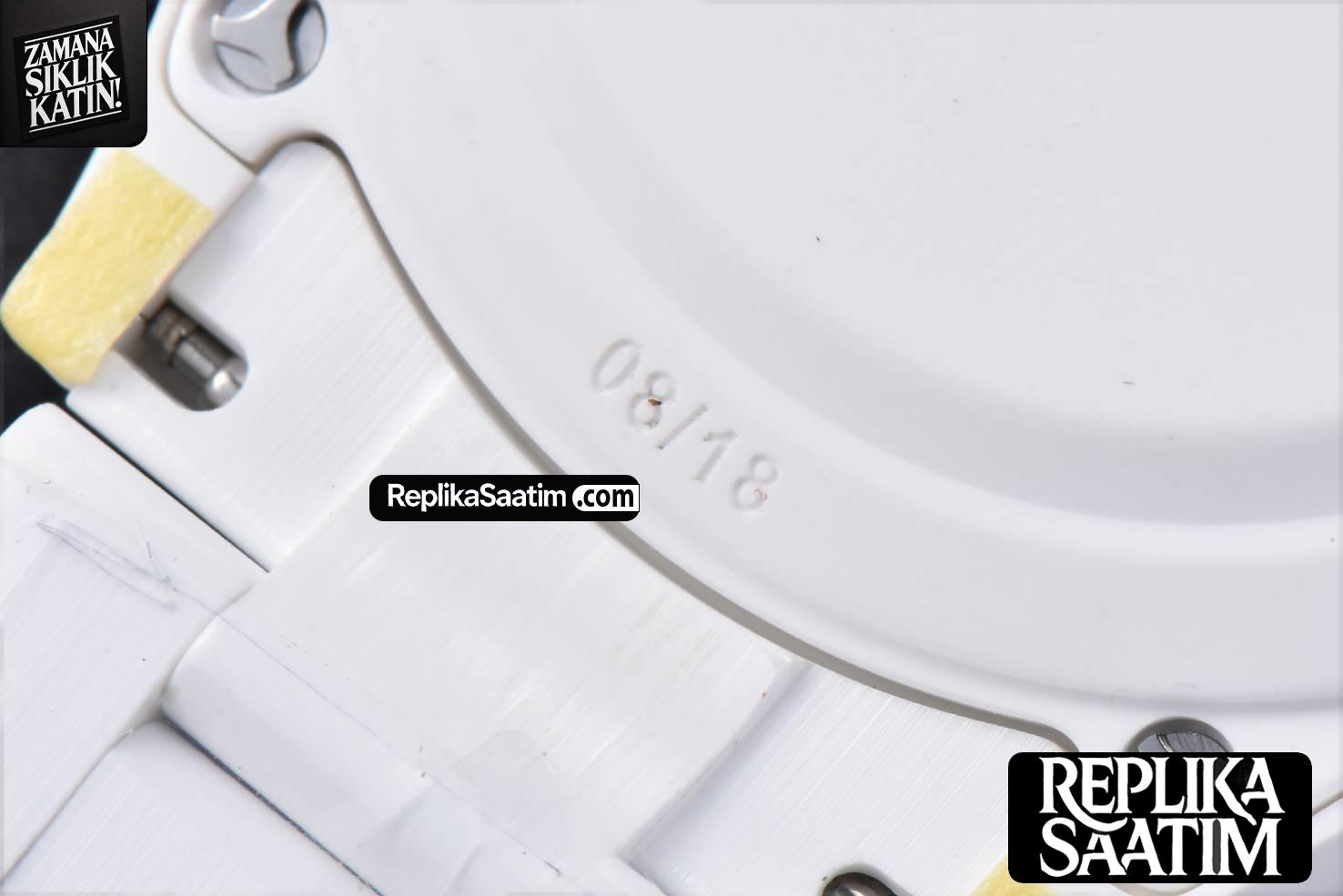 Daytona AET White Ceramic Green Dial Ceramic Bracelet SA4130 V2 -22