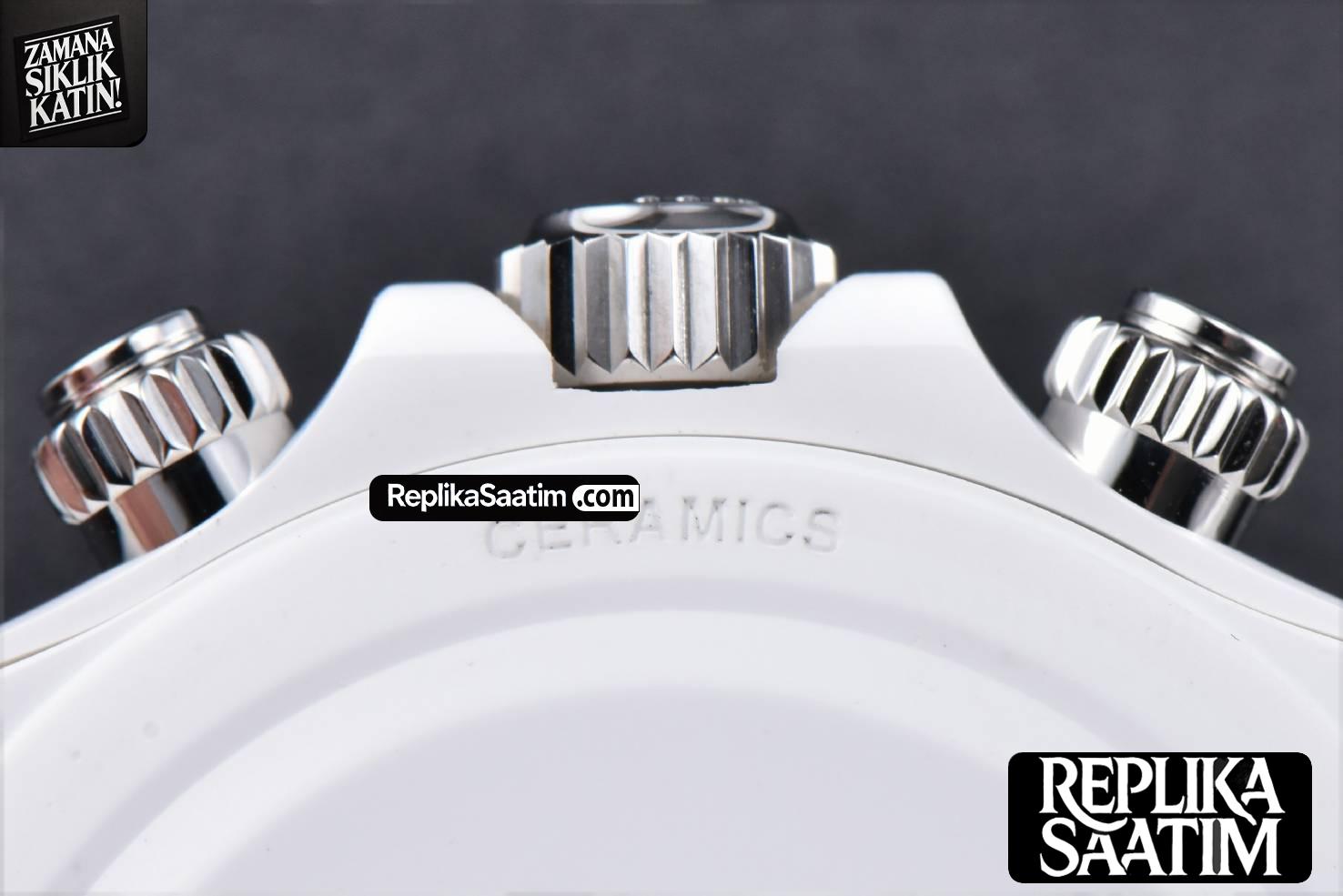 Daytona AETF White Ceramic Blue Dial Ceramic Bracelet SA4130 V2 -22