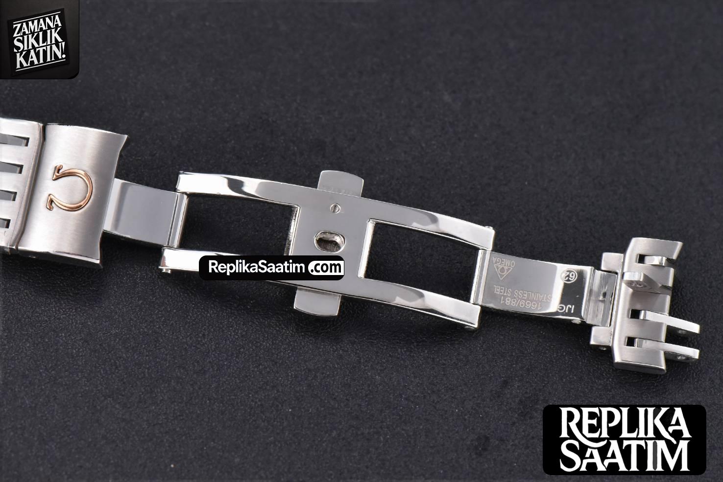 De Ville Hour Vision VSF 41MM Blue Dial SS Bracelet A8500 -26