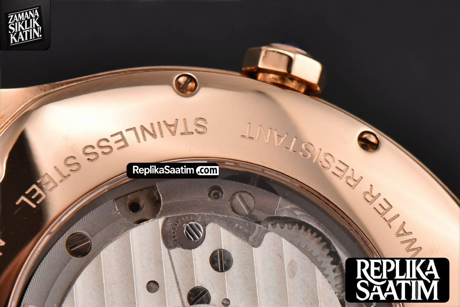 Drive De Cartier RG 40mm APS Gray Dial Brown Leather Strap A23J -18