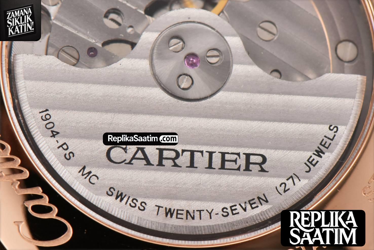 Drive De Cartier RG 40mm APSF White Dial Brown Leather Strap A23J -17