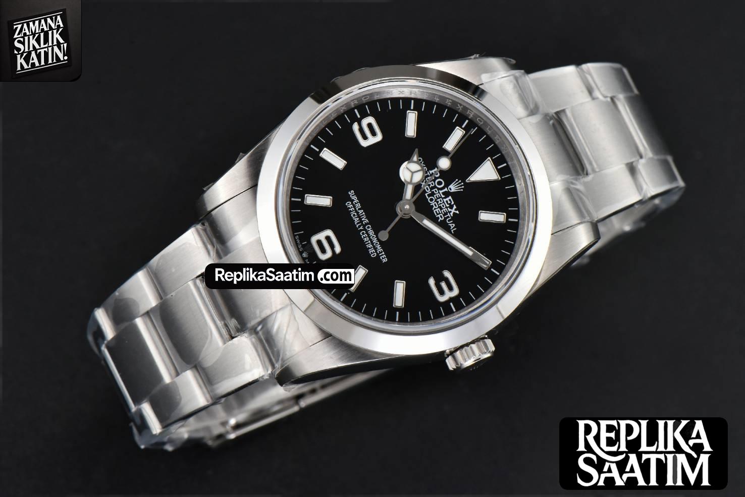 Explorer 124273 36mm 316L BPF Black Dial SS Bracelet VR3230 -03