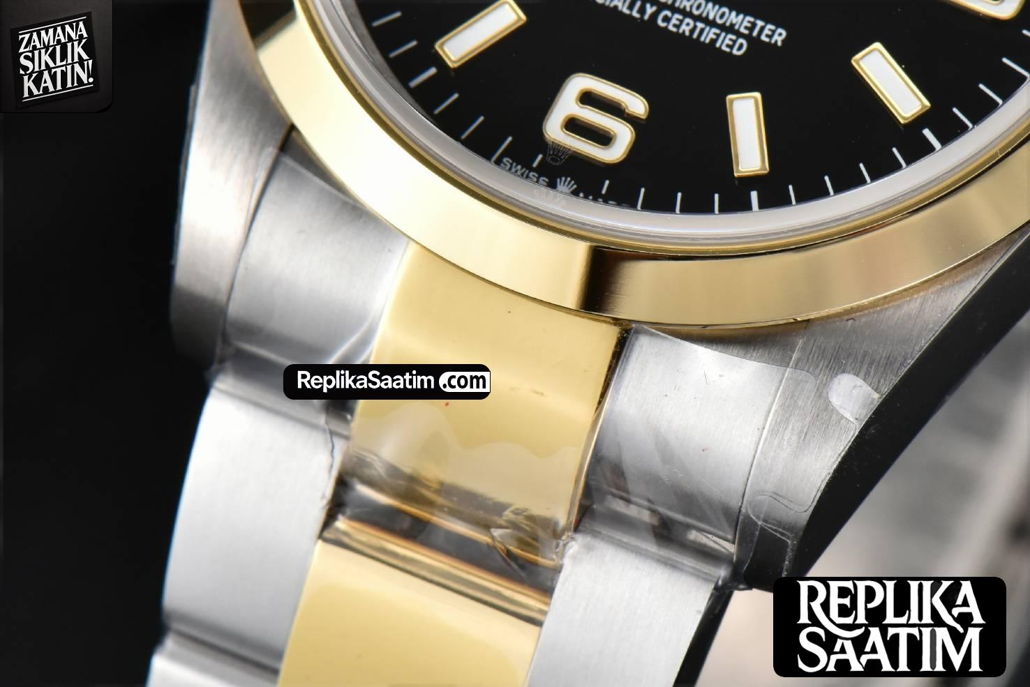 Explorer 124273 36mm YG/SS 316L BPF Black Dial YG/SS Bracelet A2824 -09