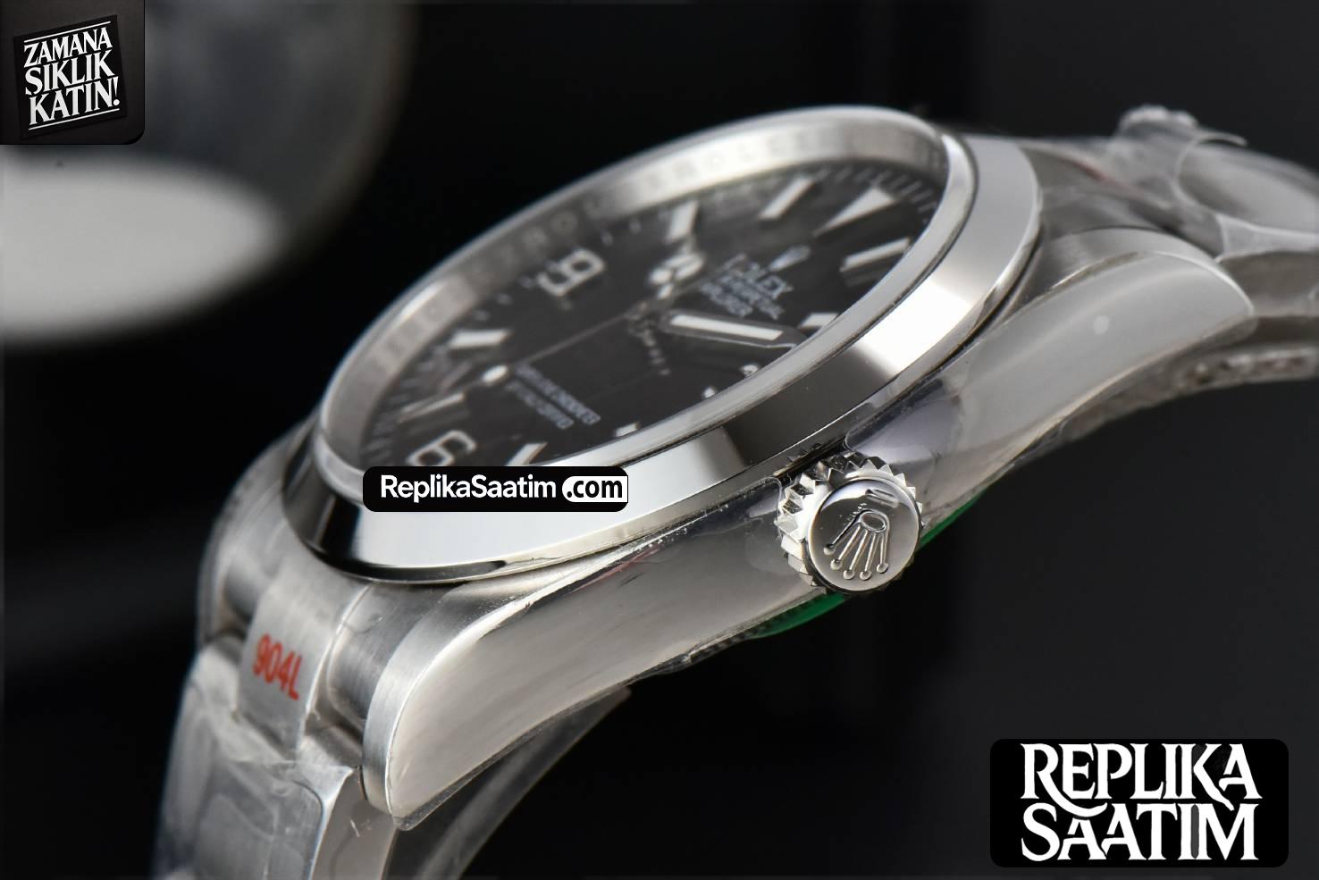 Explorer I 124270 36mm EWF Black Dial SS Bracelet A3230 -08