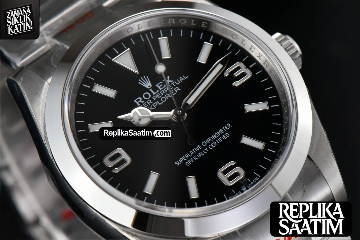 Explorer I 124270 36mm EWF Black Dial SS Bracelet A3230 -10