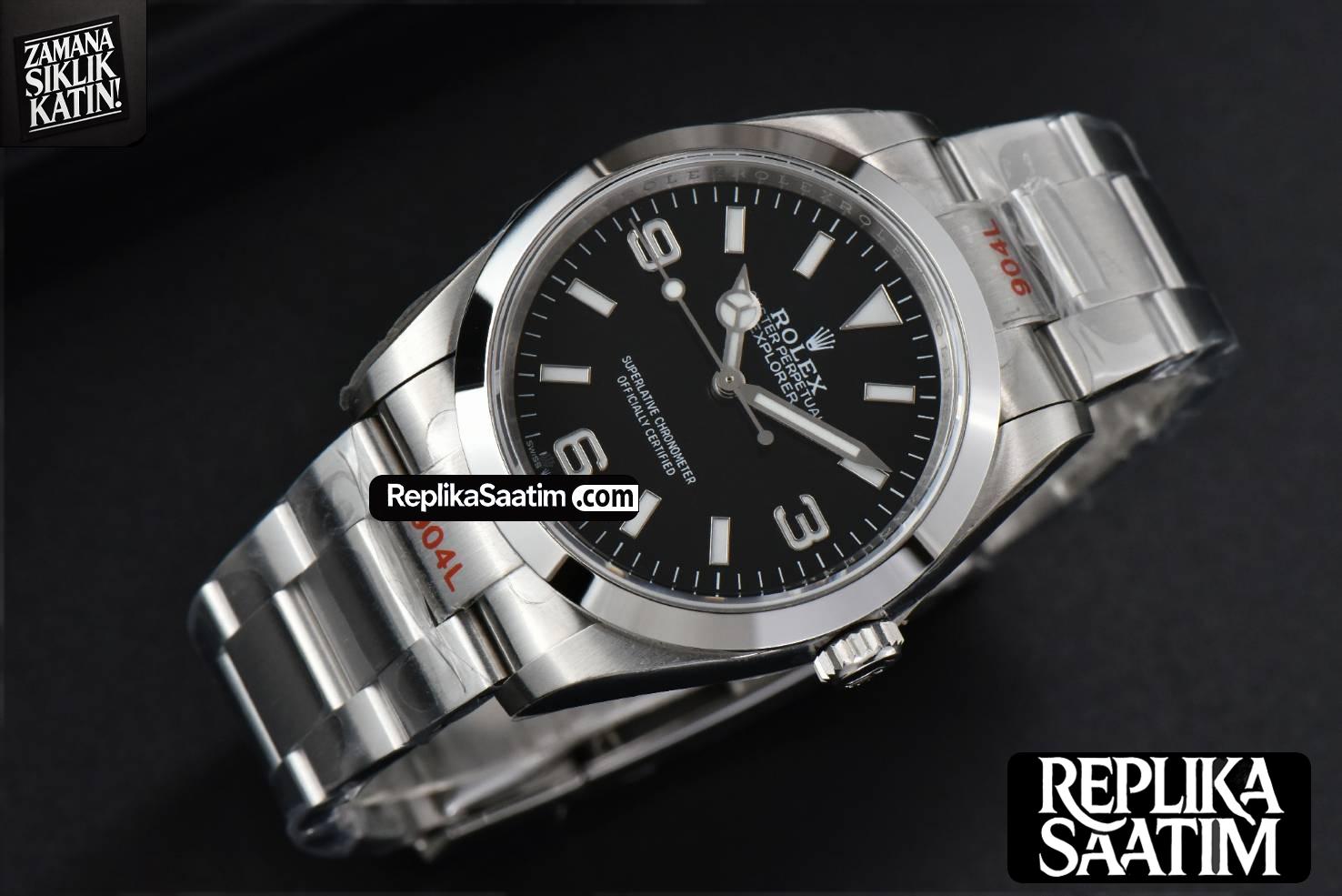 Explorer I 124270 36mm EWF Black Dial SS Bracelet A3230 -31