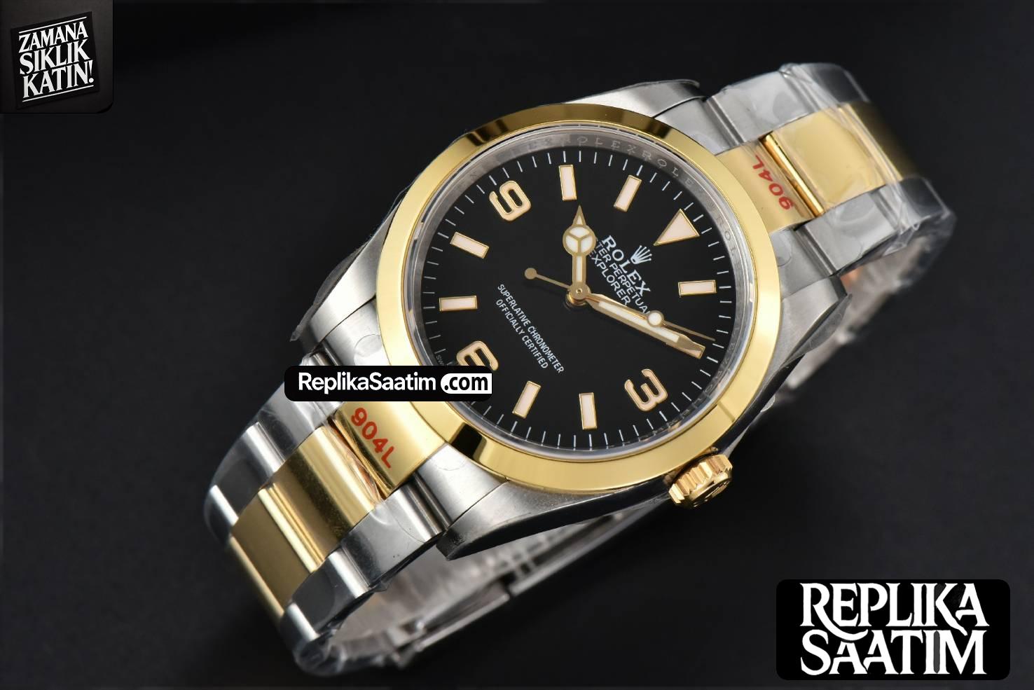 Explorer I 124273 36mm EWF YG/SS Black Dial YG/SS Bracelet A3230 -02