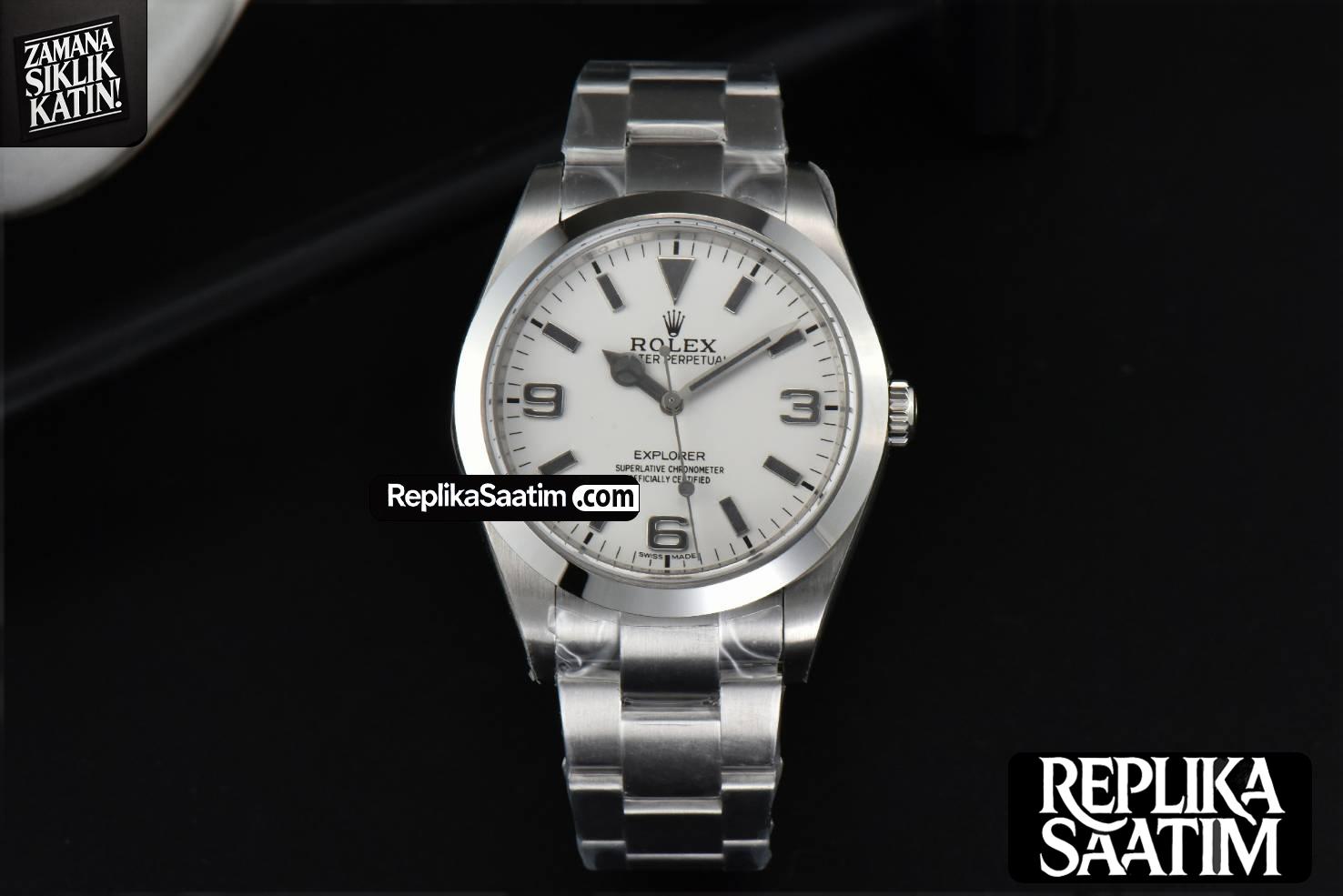 Explorer I 214270 39mm BPF White Dial SS Bracelet A2824 -02
