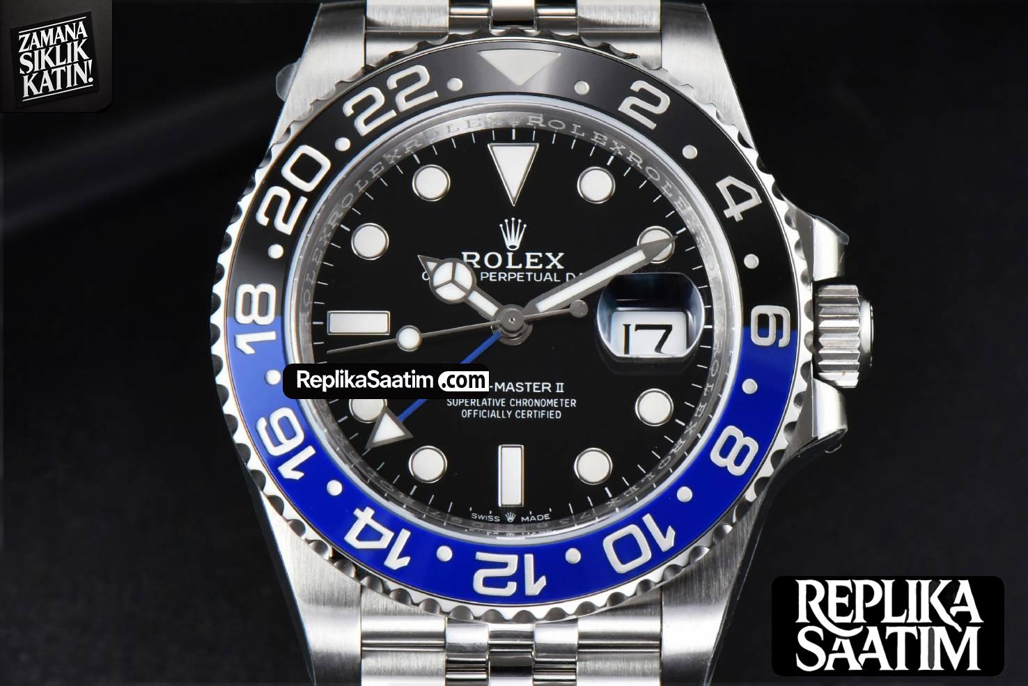 GMT-Master II 126710 BLNR Clean CF Black/Blue Ceramic Jubilee Bracelet DD3285 V3 -01