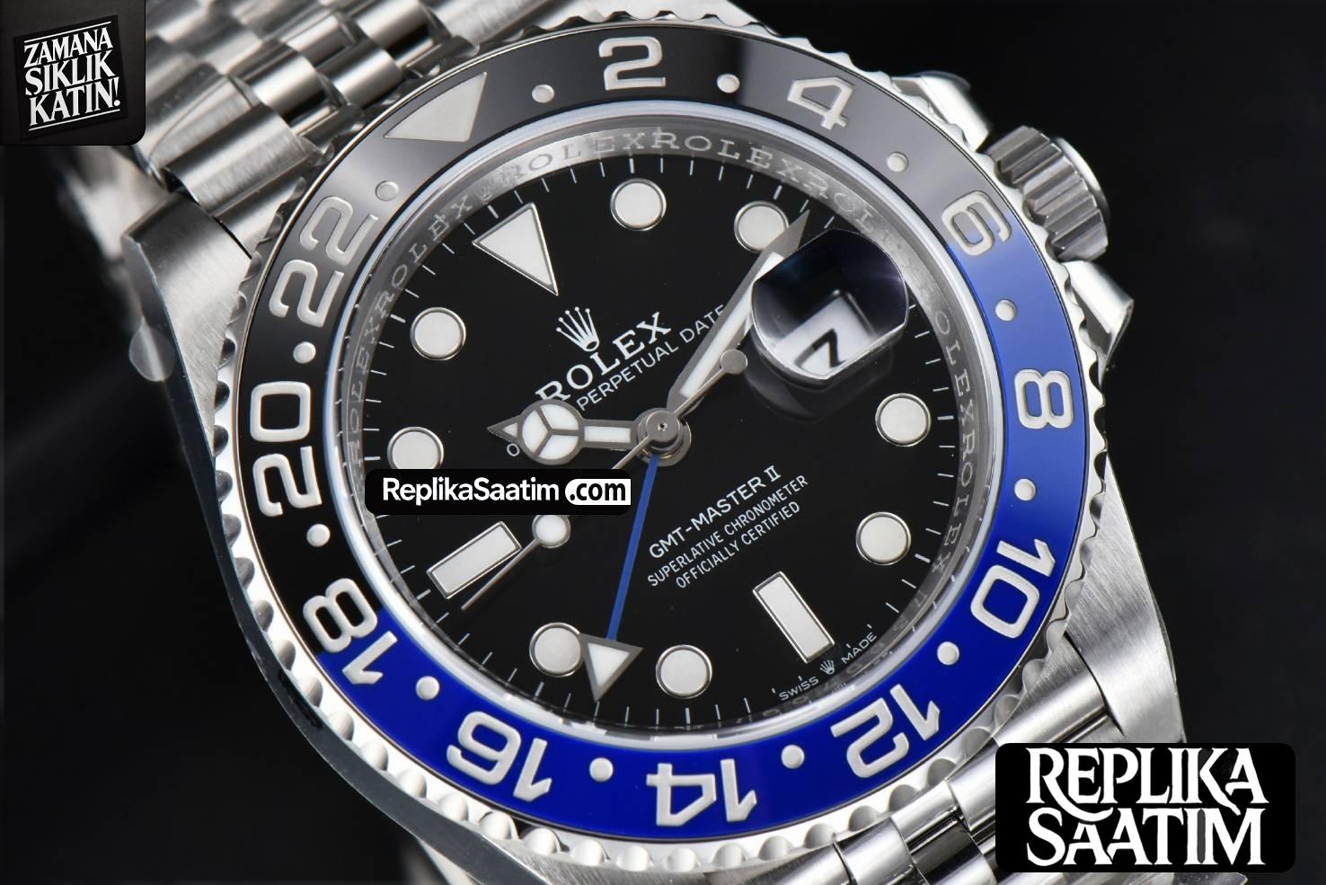 GMT-Master II 126710 BLNR Clean CF Black/Blue Ceramic Jubilee Bracelet DD3285 V3 -11