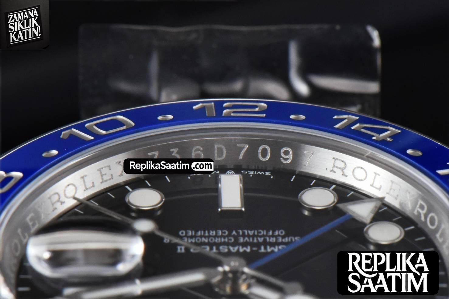 GMT-Master II 126710 BLNR Clean CF Black/Blue Ceramic Jubilee Bracelet DD3285 V3 -14