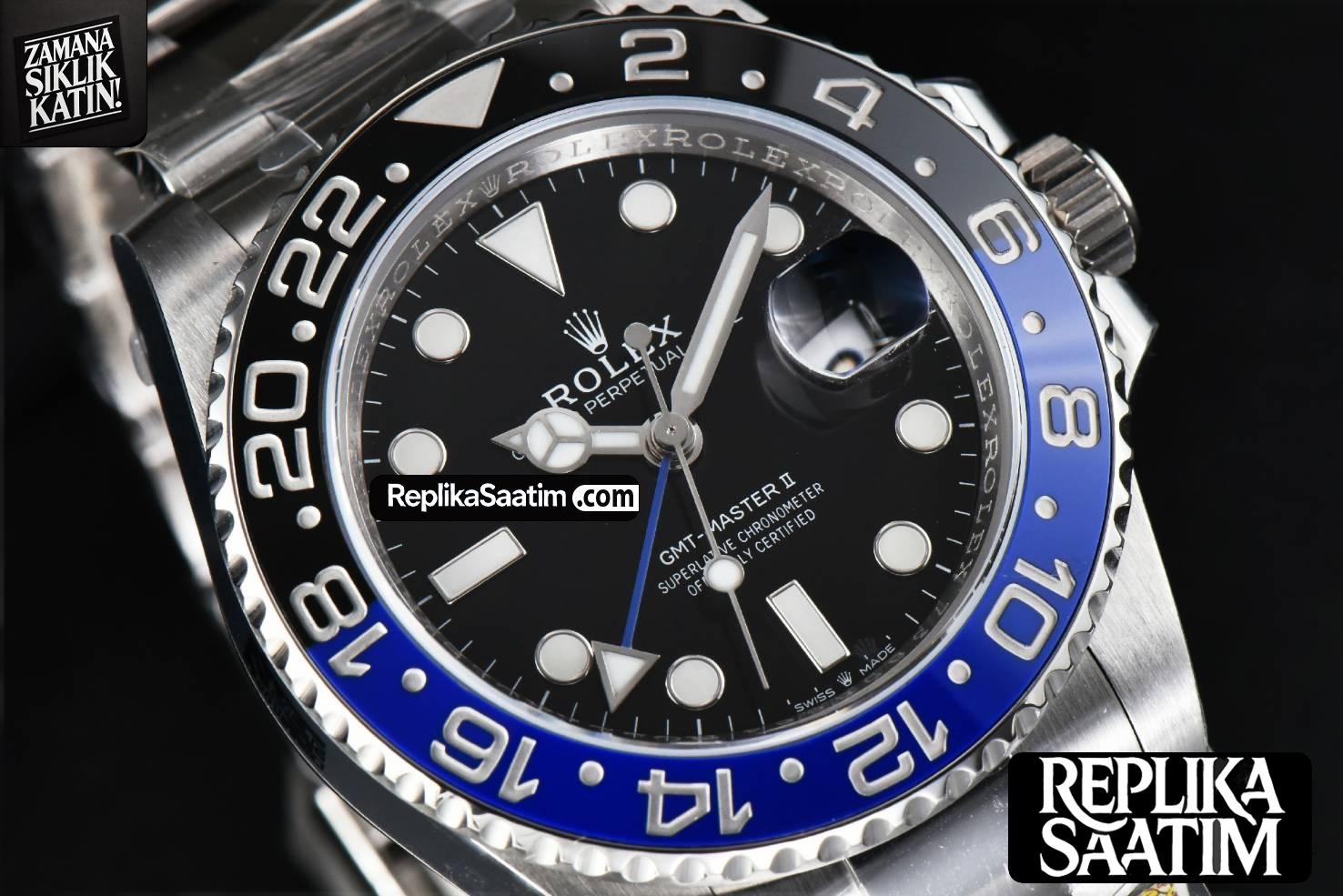 GMT-Master II 126710 BLNR Clean CF Black/Blue Ceramic Oyster Bracelet DD3285 V3 -11