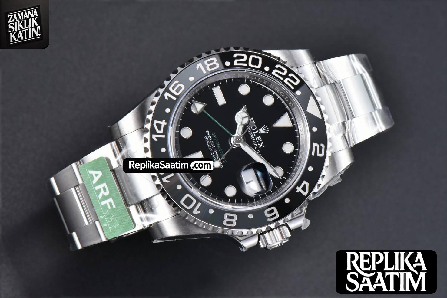 GMT Master II 126710 GRNR 40mm ARF Black DIial Oyster Bracelet VR3285 -03
