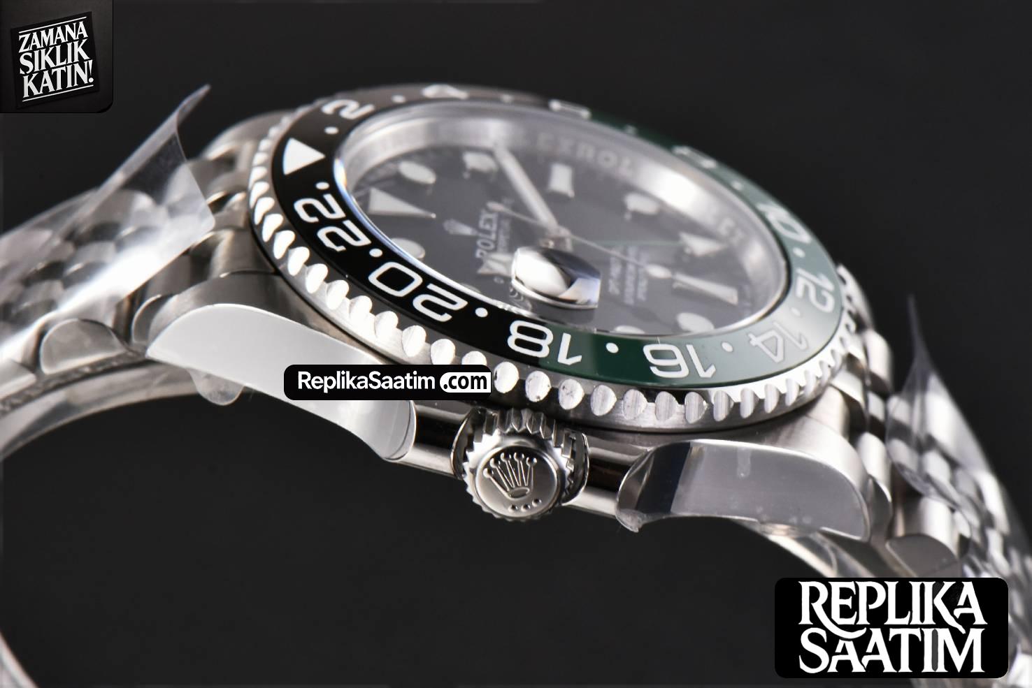 GMT Master II 126720 VTNR 904L V9F Sprite Black/Green Jubilee Bracelet SH3285 -11