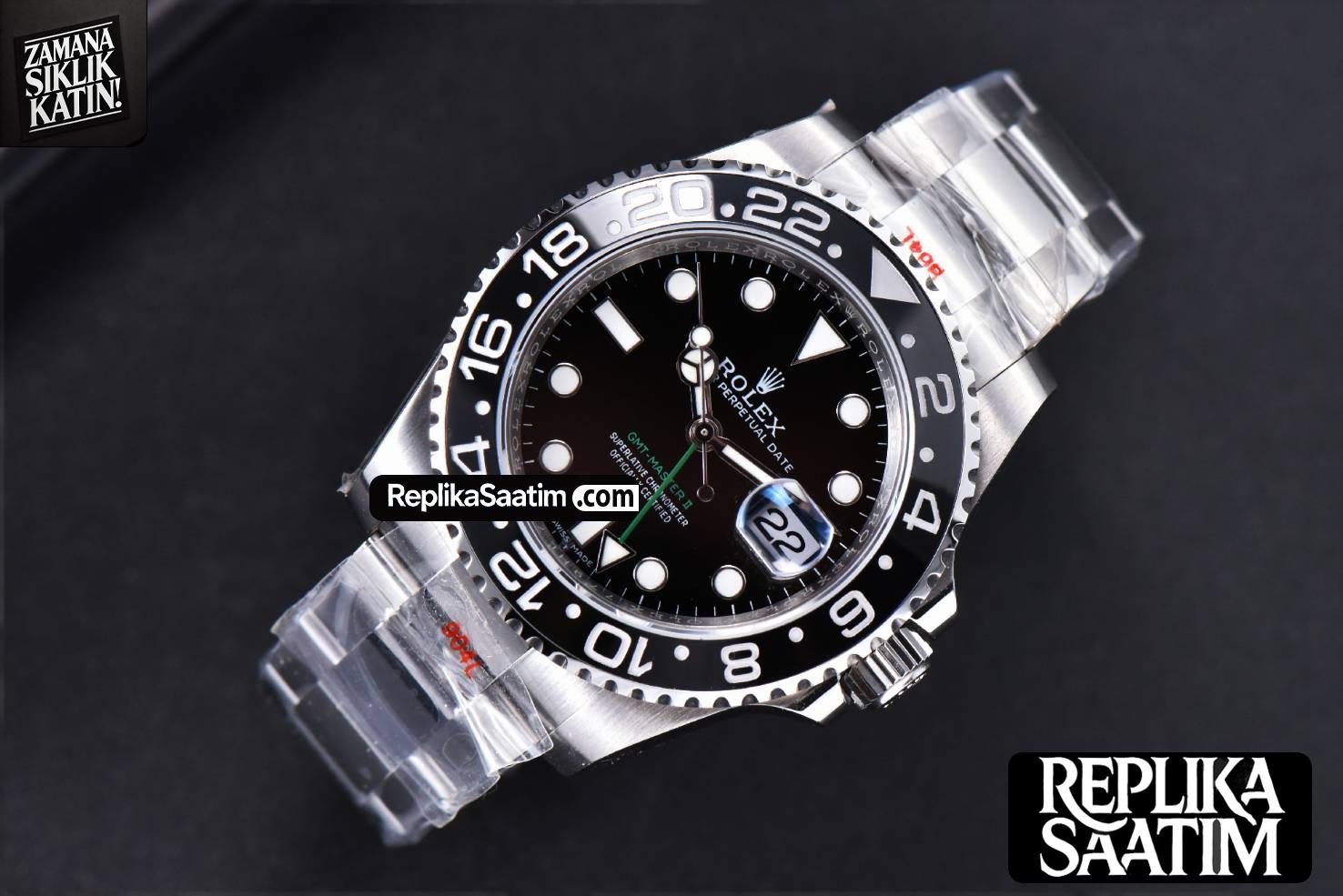 GMT Master V9F 116710LN Black Dial Black Bezel  Oyster Bracelet -03