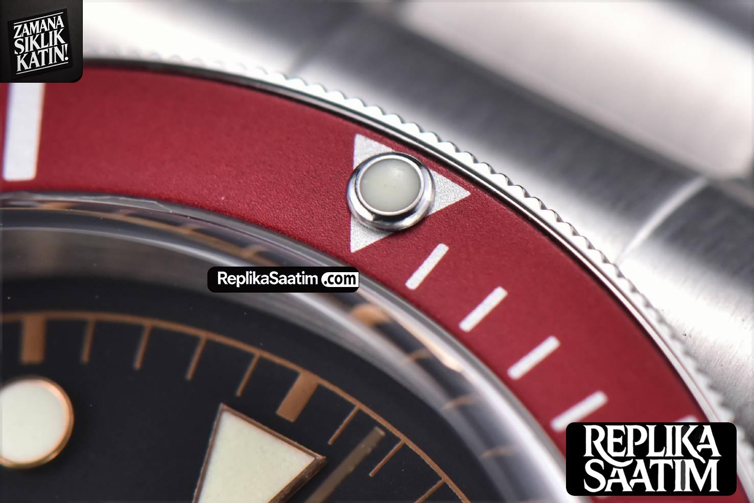 Heritage 2016 Black Bay Shield Red 41MM ZF SS Bracelet A2824 -08