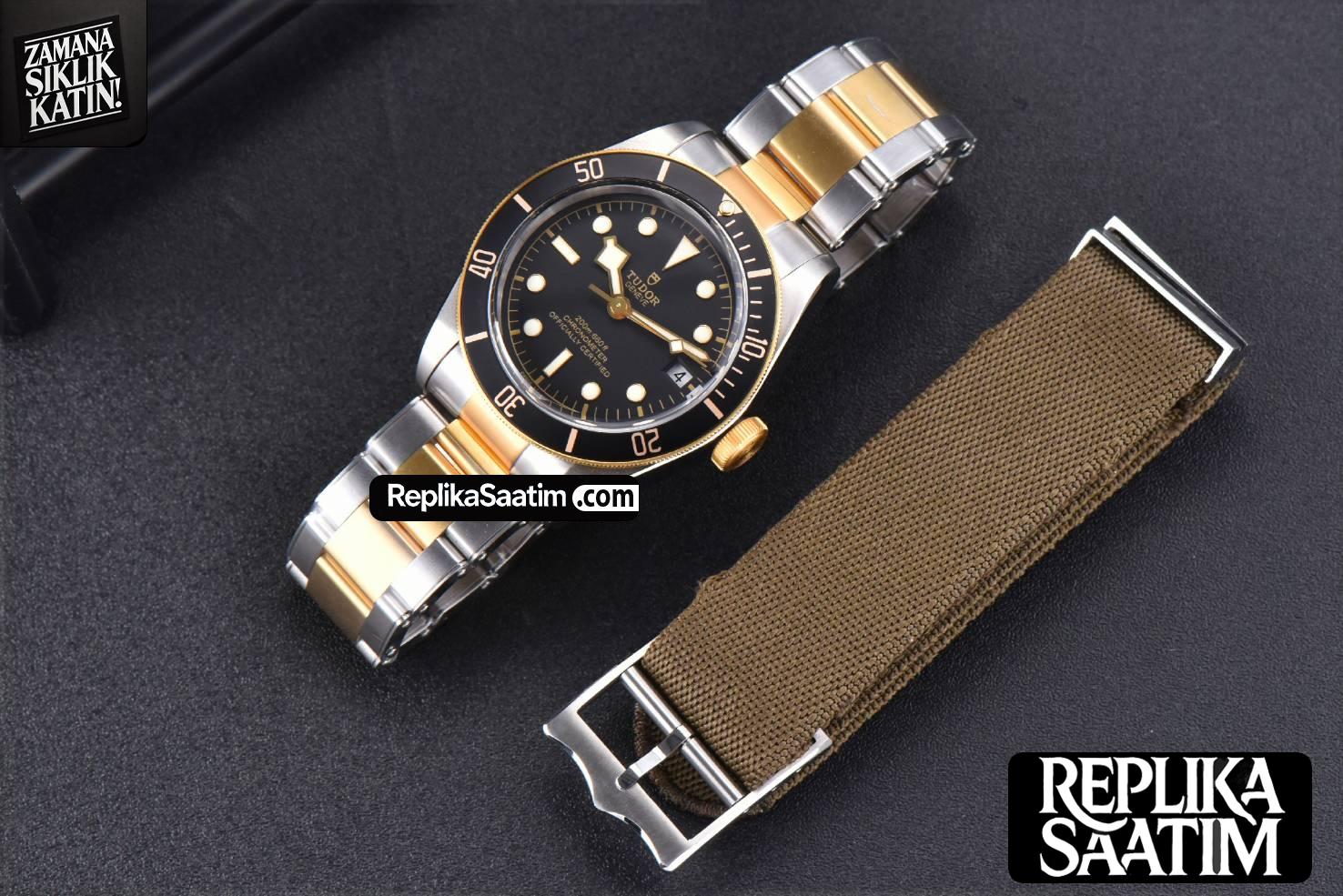 Heritage Black Bay S&G 2018 41MM ZF YG Dial SS/YG Bracelet A2824 -24