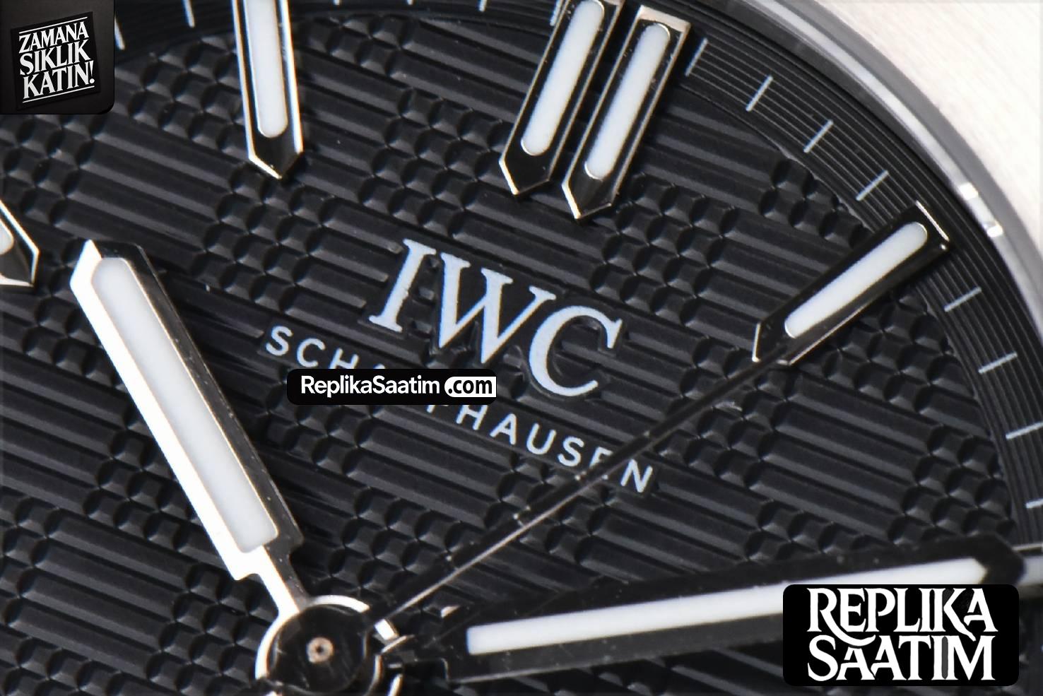 Ingenieur 40mm GHF Black Textured Dial Bracelet MY9015 -05