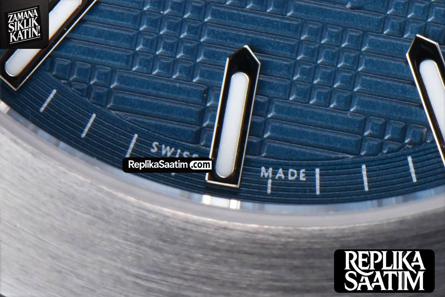 Ingenieur 40mm GHF Blue Textured Dial Bracelet MY9015 -08