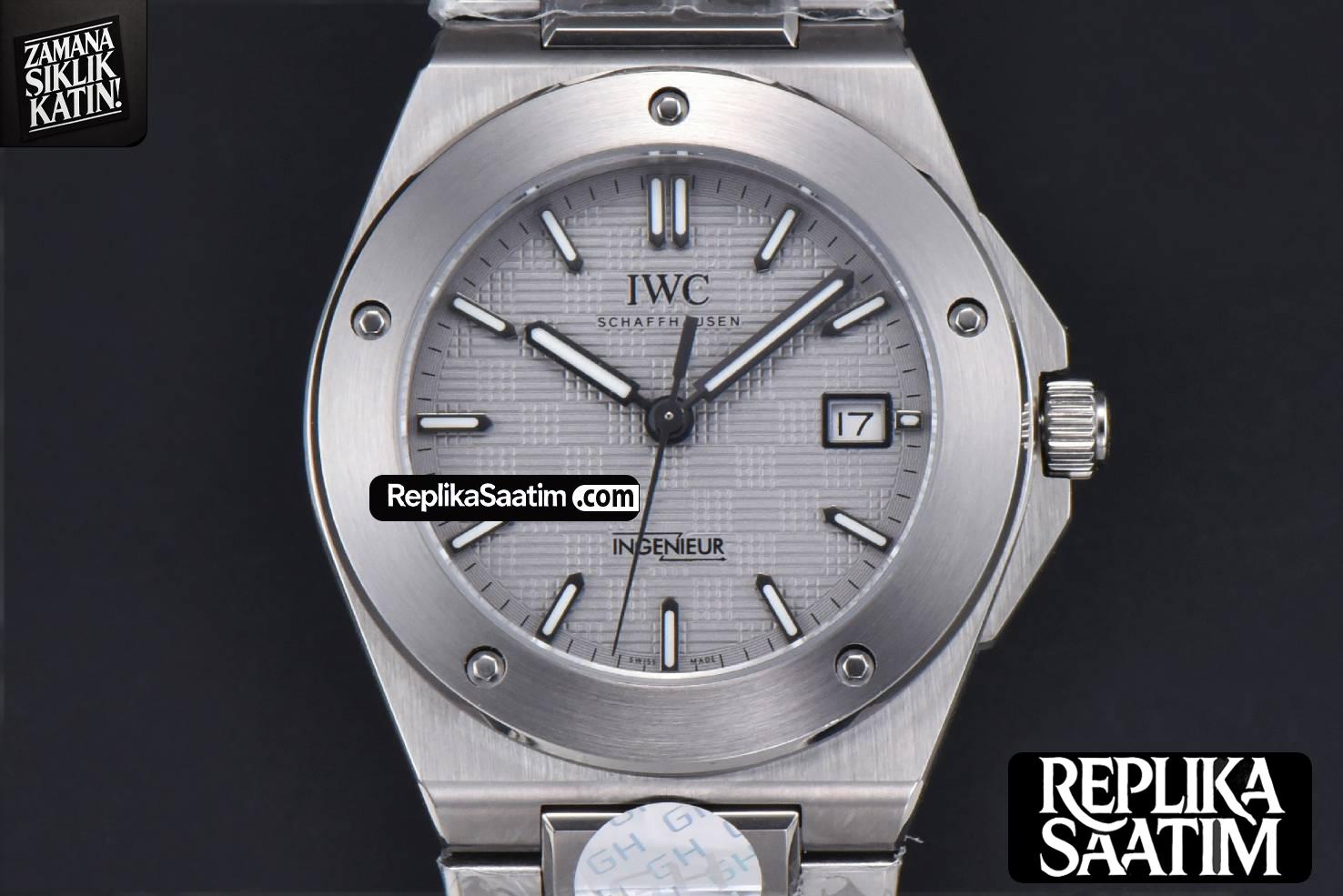 Ingenieur 40mm GHF Gray Textured Dial Bracelet MY9015 -01