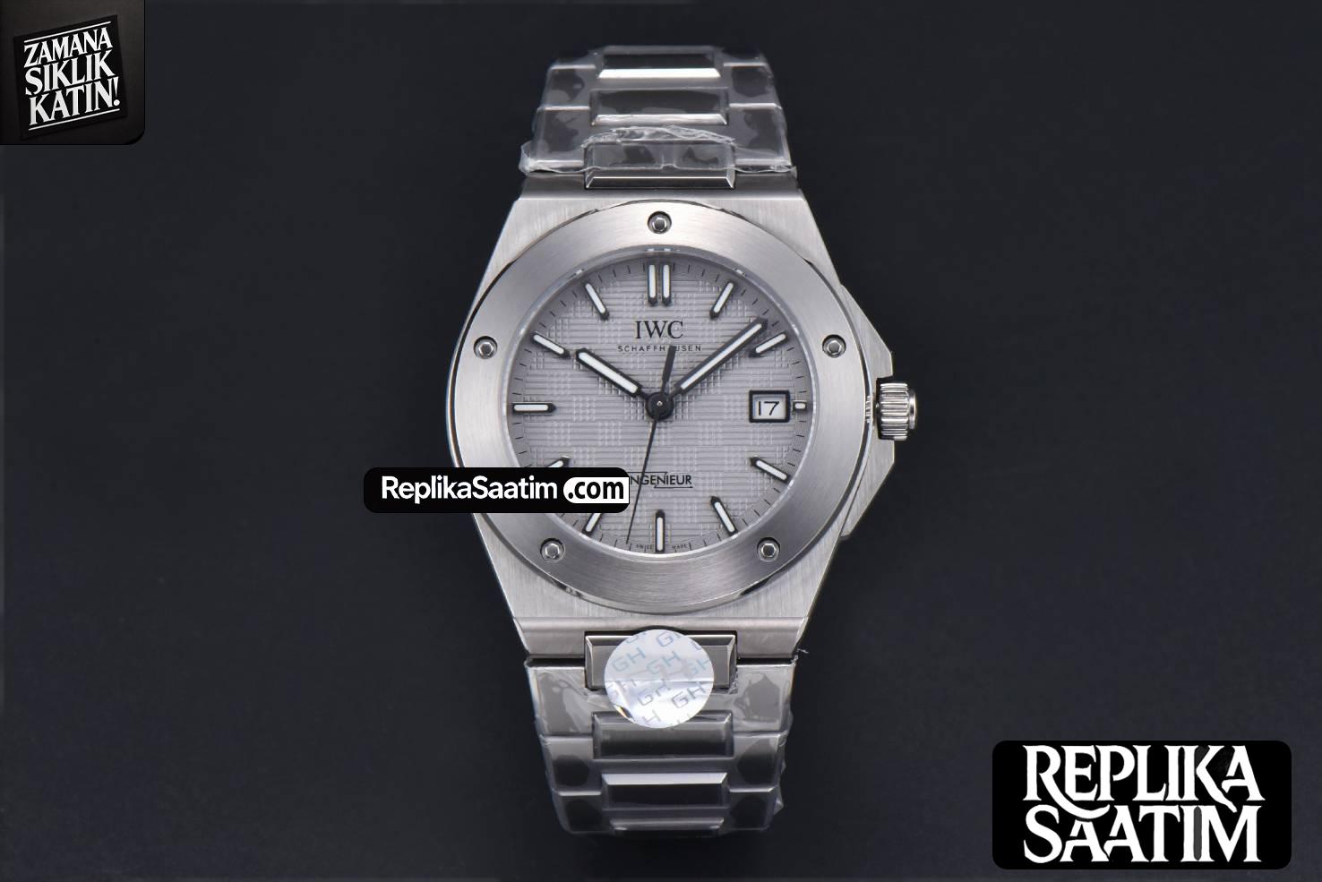 Ingenieur 40mm GHF Gray Textured Dial Bracelet MY9015 -02