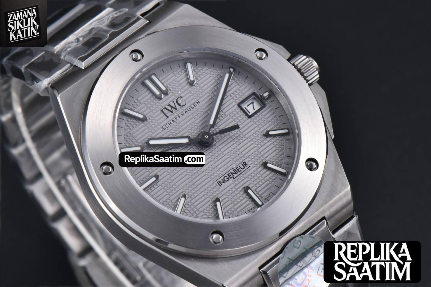 Ingenieur 40mm GHF Gray Textured Dial Bracelet MY9015 -12