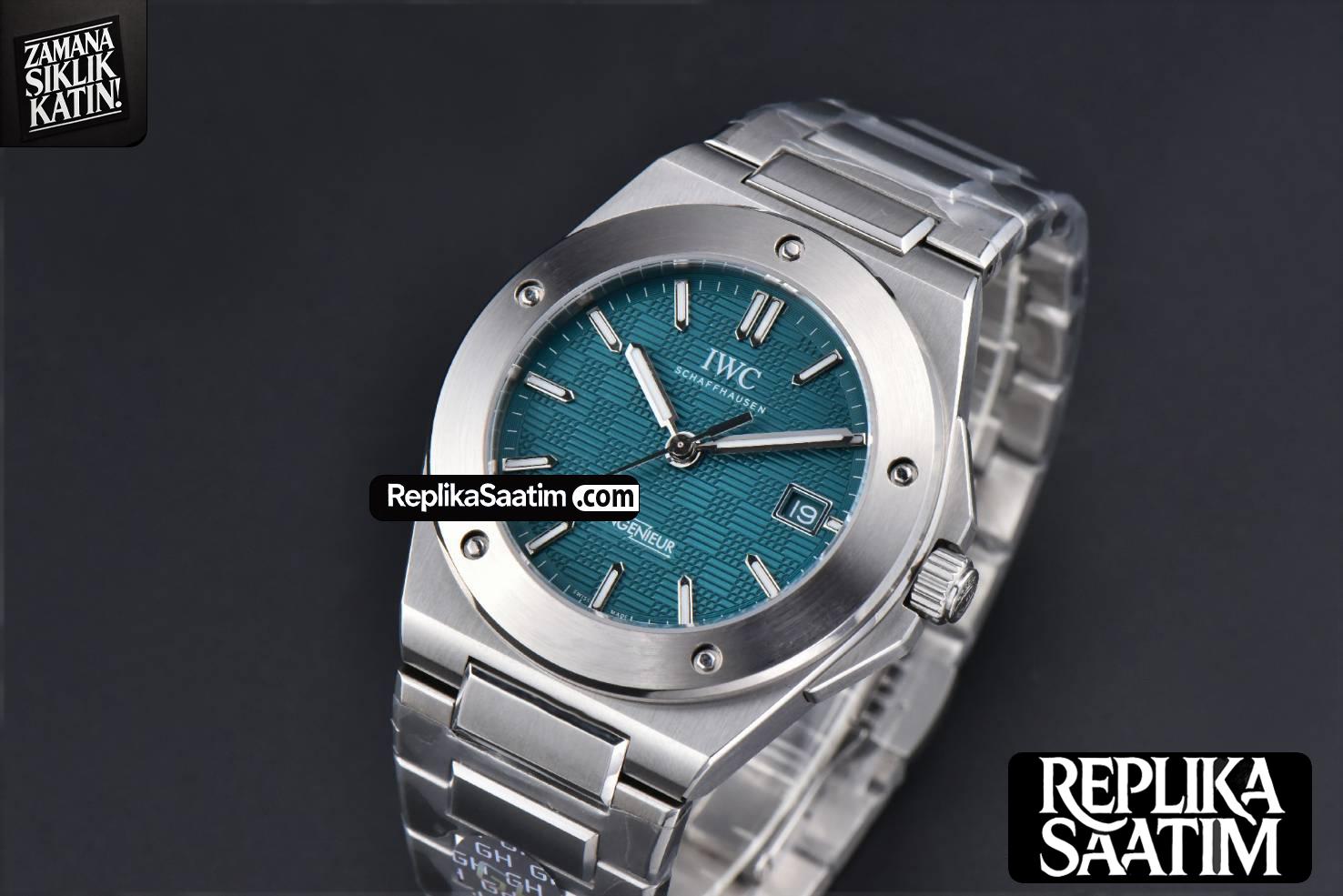 Ingenieur 40mm GHF Green Textured Dial Bracelet MY9015 -04