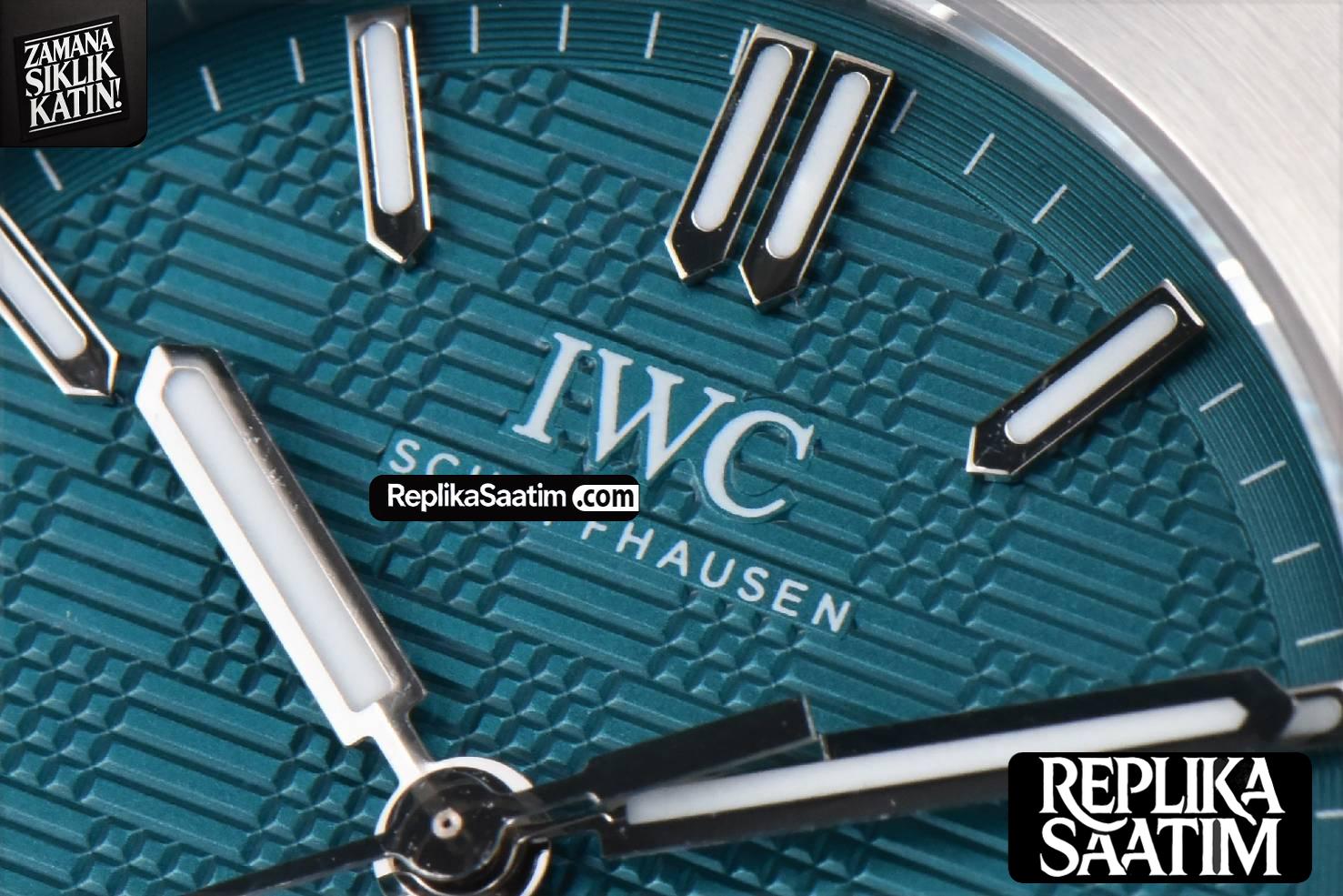 Ingenieur 40mm GHF Green Textured Dial Bracelet MY9015 -05