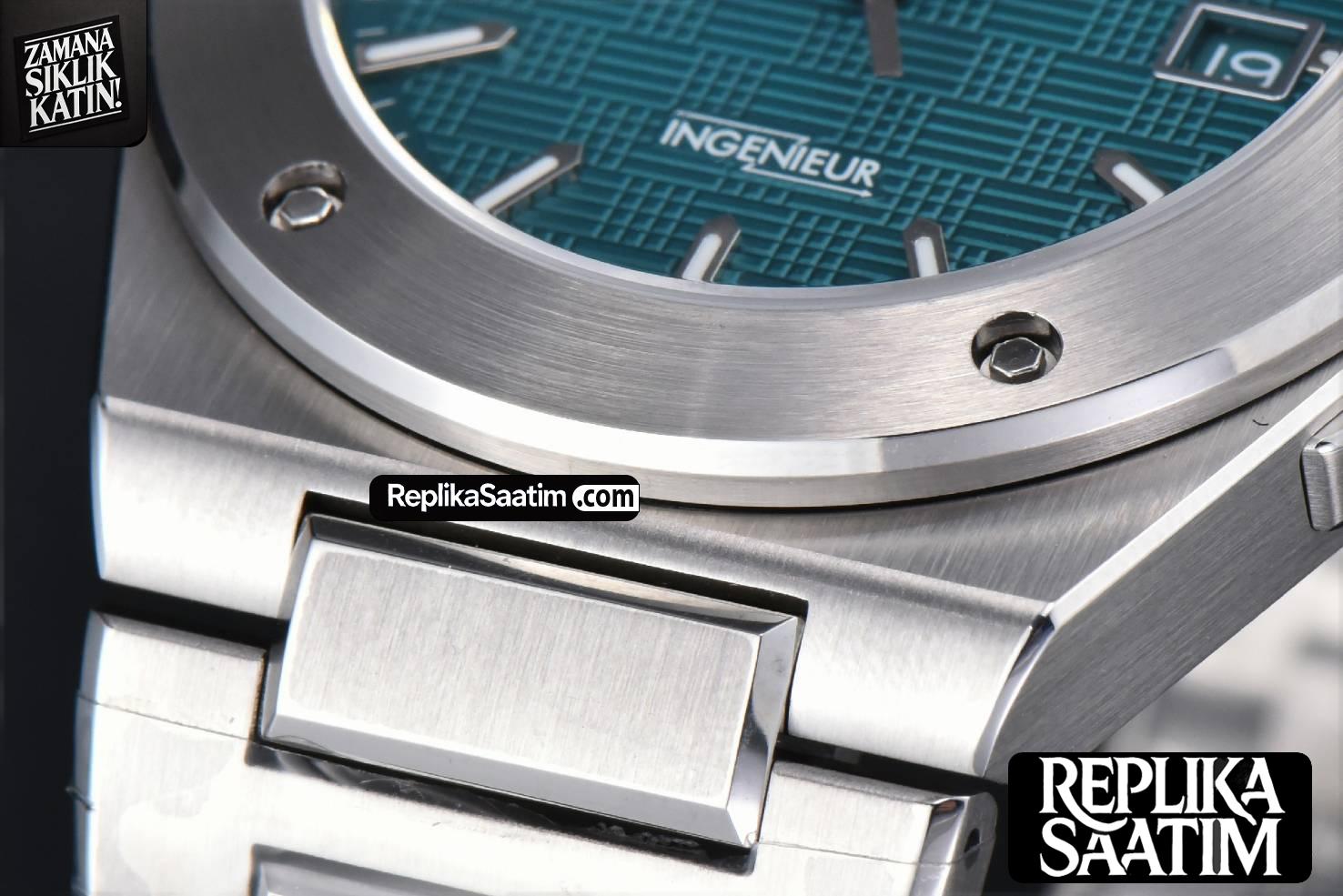 Ingenieur 40mm GHF Green Textured Dial Bracelet MY9015 -10