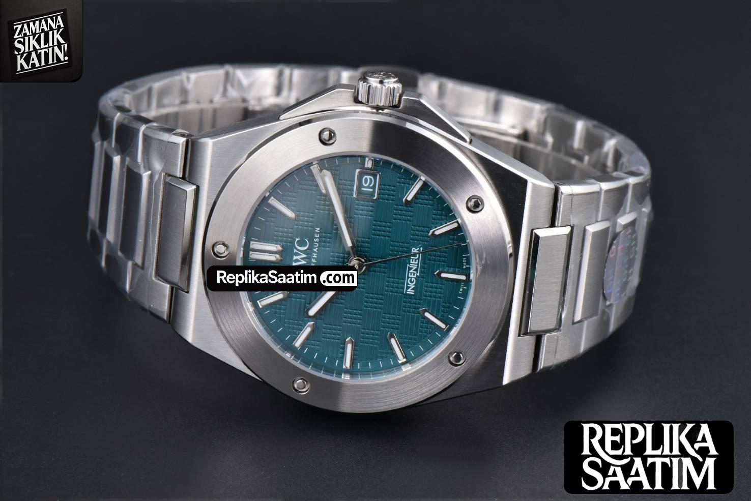 Ingenieur 40mm GHF Green Textured Dial Bracelet MY9015 -13