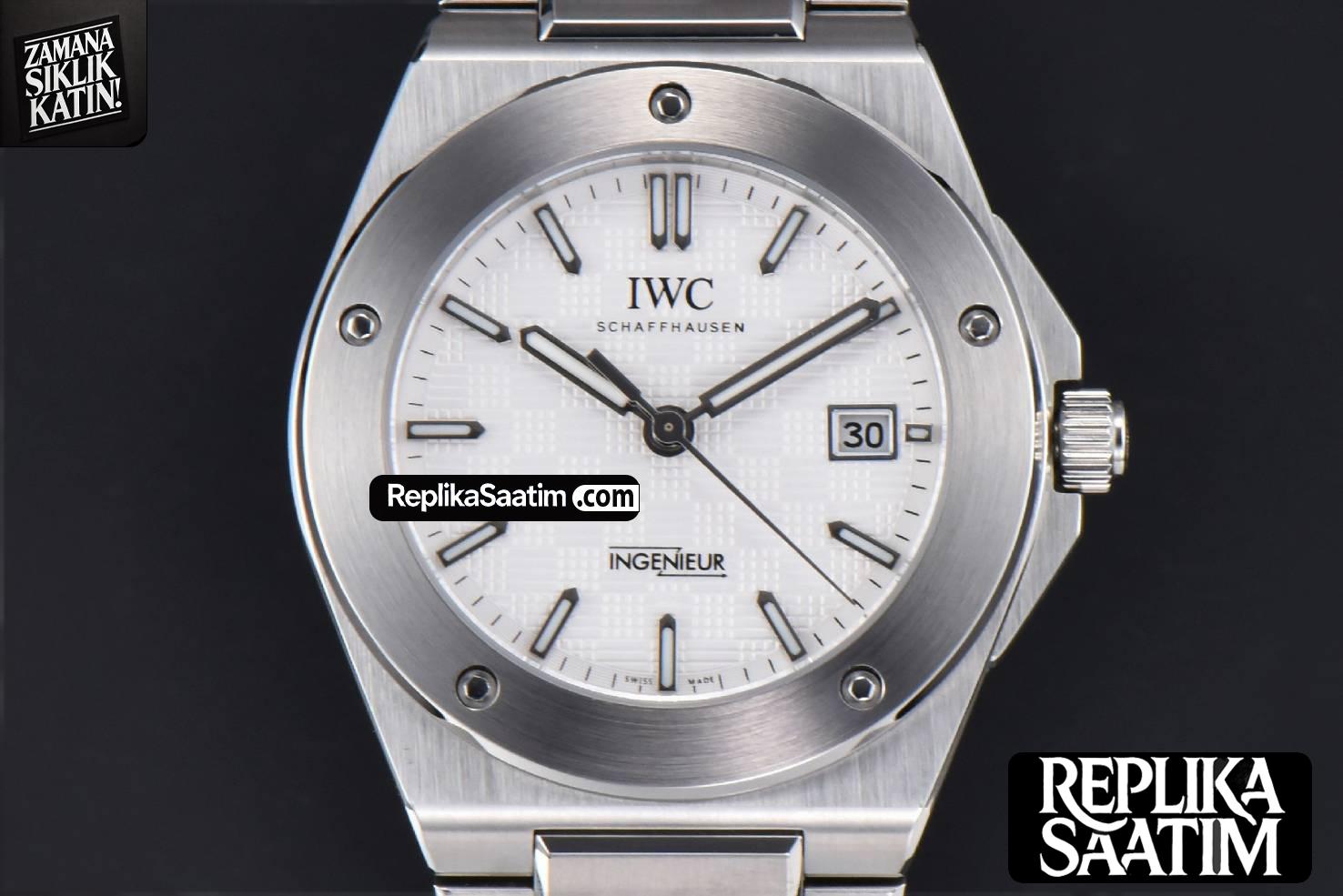 Ingenieur 40mm GHF White Textured Dial Bracelet MY9015 -01