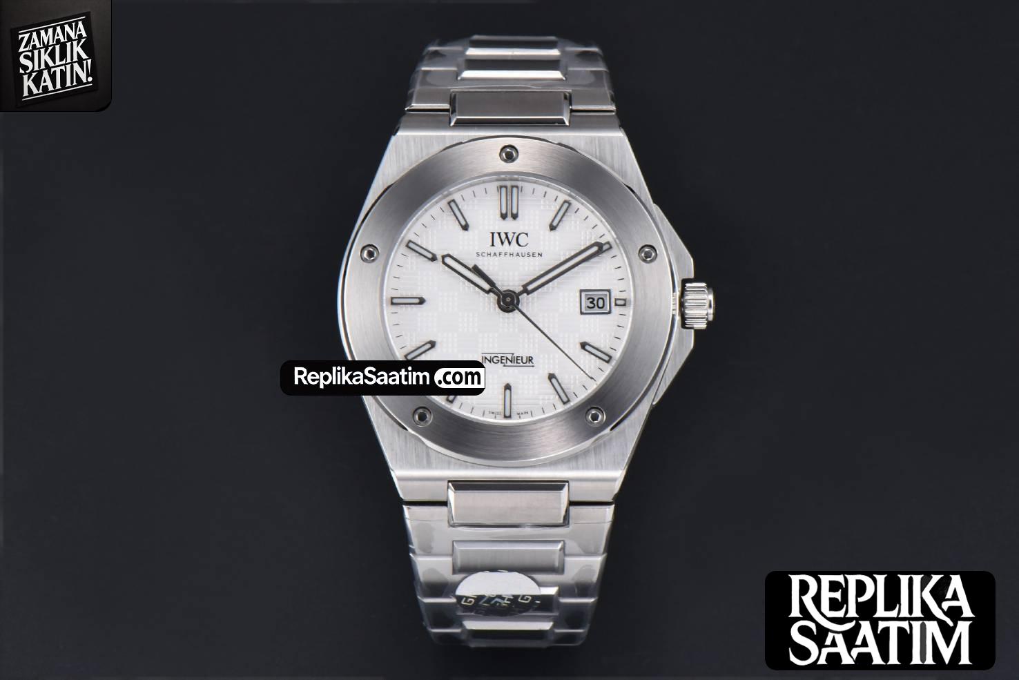Ingenieur 40mm GHF White Textured Dial Bracelet MY9015 -02