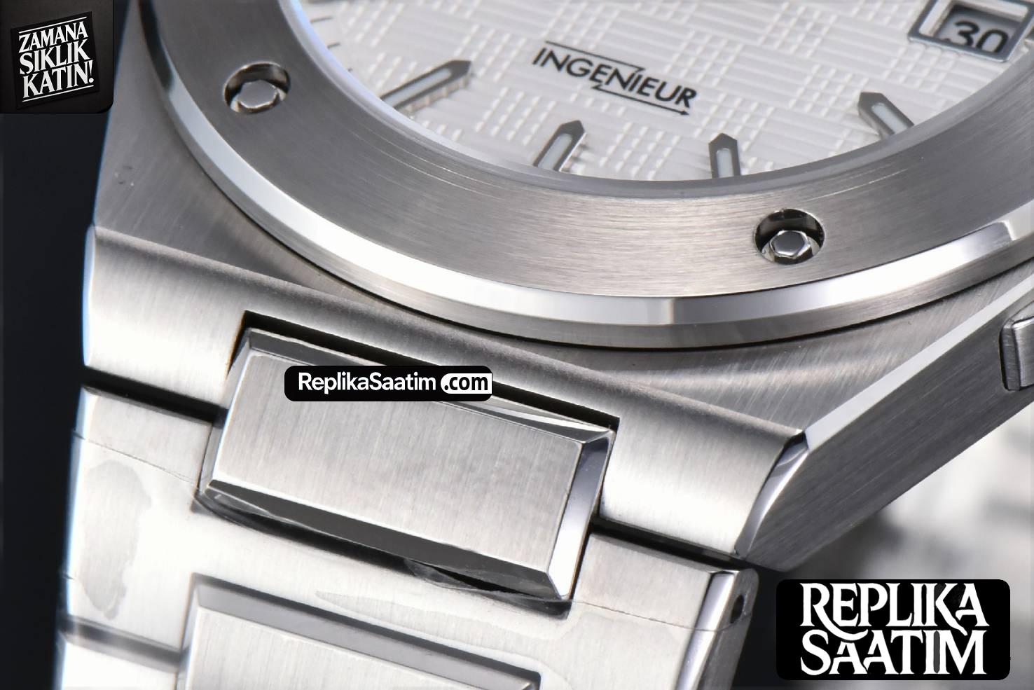 Ingenieur 40mm GHF White Textured Dial Bracelet MY9015 -10