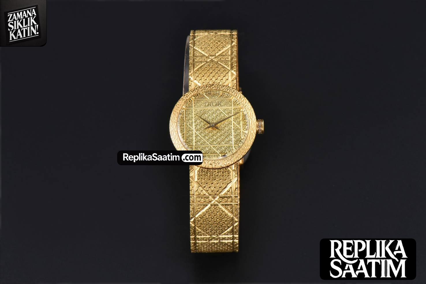 La D My Dior 25mm K11F Gold Dial Quartz -01